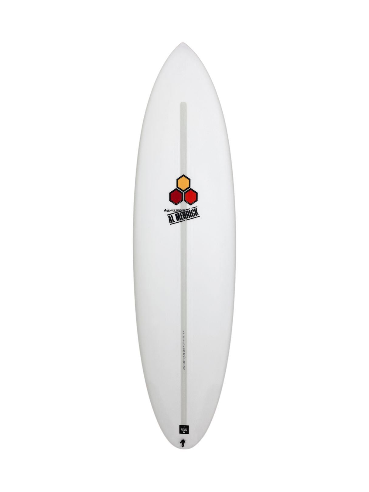 M23 - Spine-Tek 6'6" x 20 1/2" X  2 11/16" - 39.40L, Round, 3x  FCS 2 Fin Boxes, Spine Tek EPS - Large - ID:1151659