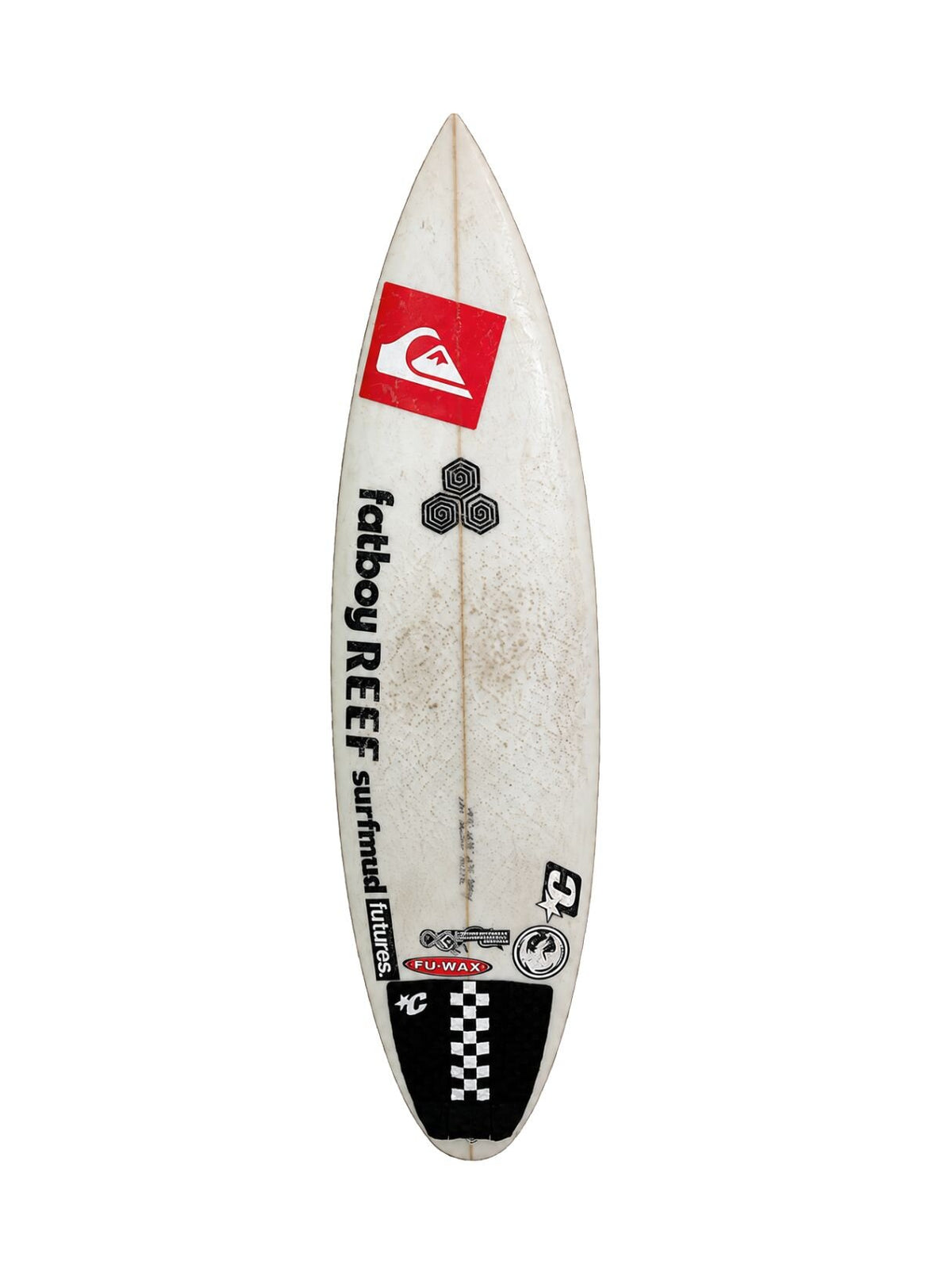 Mikey February Shorty 5'9"1/2 x 18 3/8" X  2 5/16", Round, 3x  Futures Fin Boxes, PU [Good] - ID:1105592
