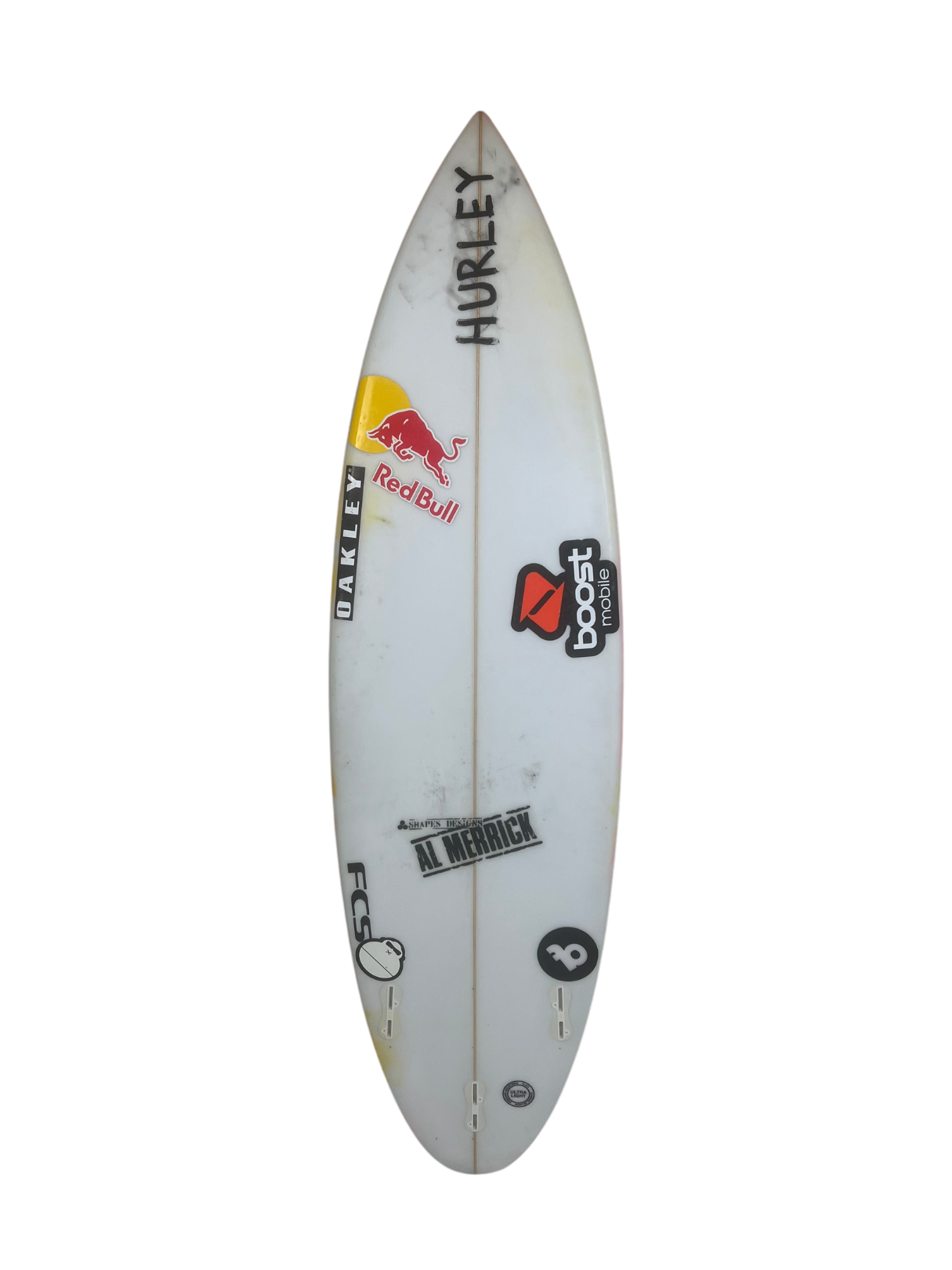 PROTOTYPE 5'9" x 18 1/2" X  2 7/16", Round, 3x  FCS 2 Fin Boxes, PU [Good] - ID:1020949