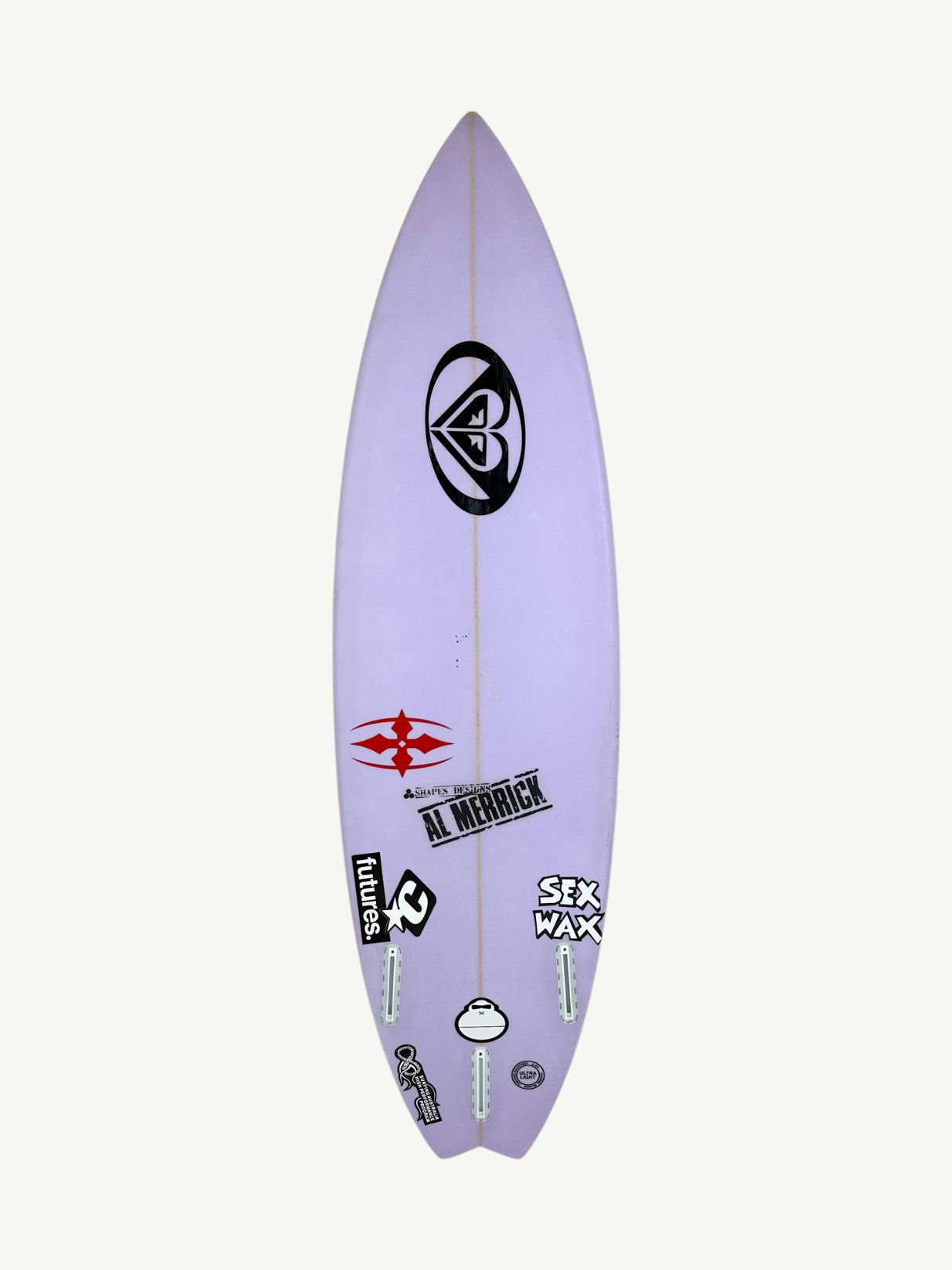 CI 2.Pro 5'6"1/2 x 17 1/2" X  2 1/8", Swallow, 3x  Futures Fin Boxes, PU [Good] - ID:993130