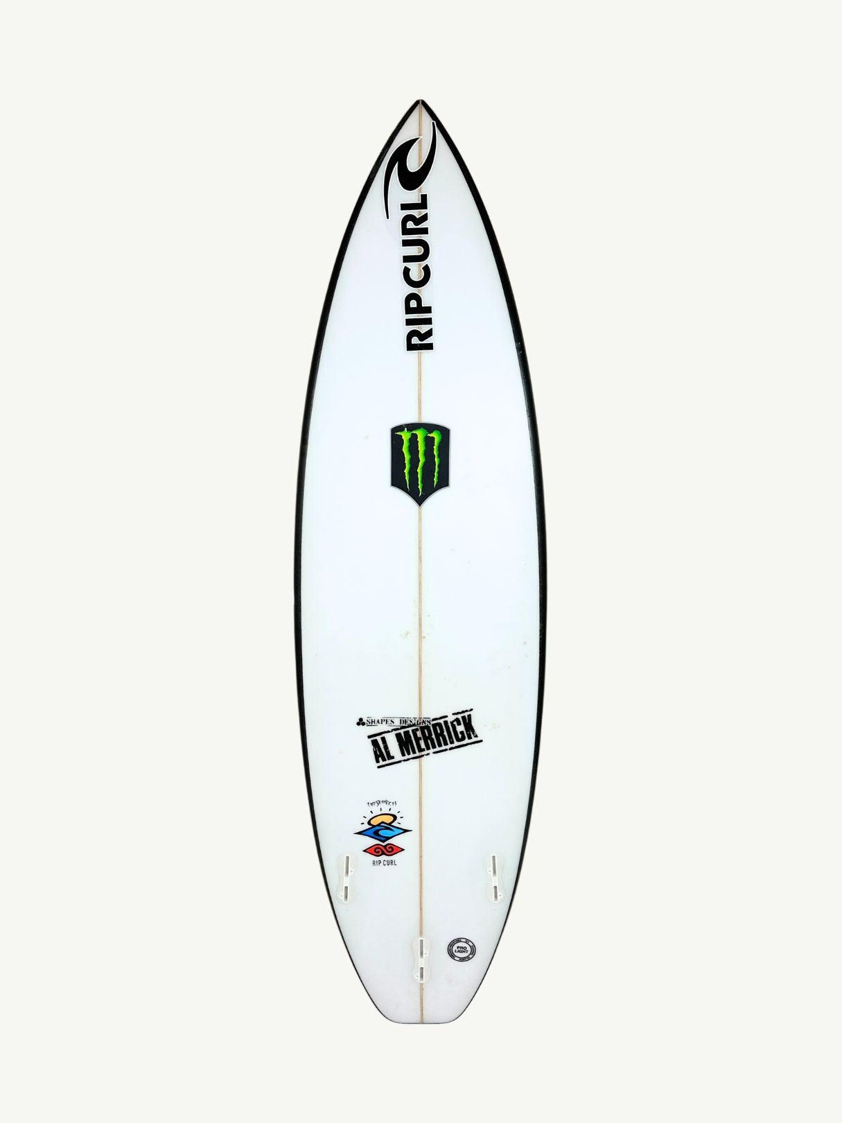 CI 2.Pro Grom 5'8"1/2 x 17 7/8" X  2 3/16", Round Square, 3x  FCS 2 Fin Boxes, PU [Good] - ID:1017072