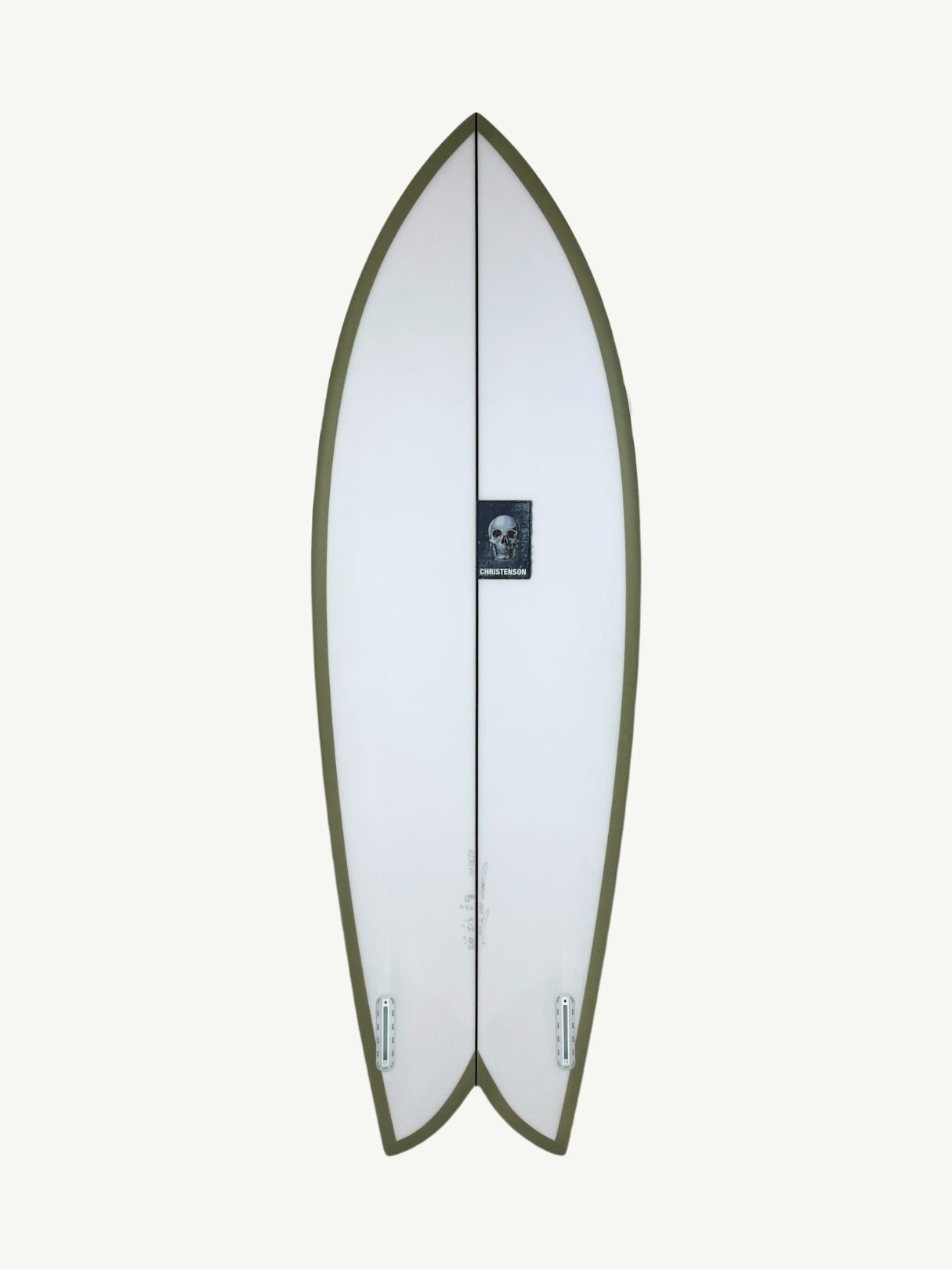 Fish 5'10" x 21 1/4" X  2 5/8" - 38.27L, Fish, 2x  Futures Fin Boxes, PU - ID:1035628