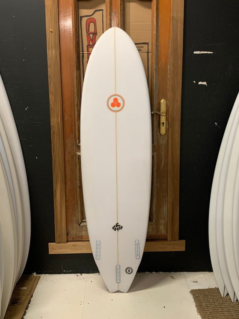 G-Skate - Spray 6'0" x 20 1/2" X  2 3/4" - 38.00L, Swallow, 3x  Futures Fin Boxes, PU - ID:770830