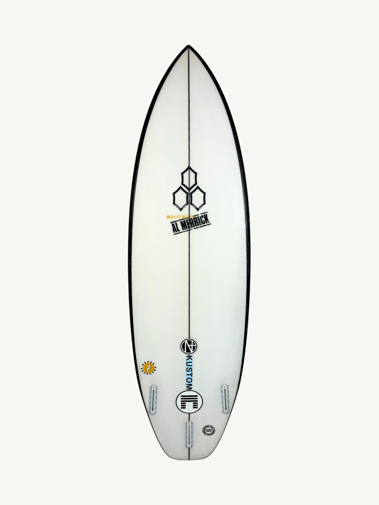 Happy Everyday 5'9" x 19 1/2" X  2 7/16", 3x   Fin Boxes [Good] - ID:1075498