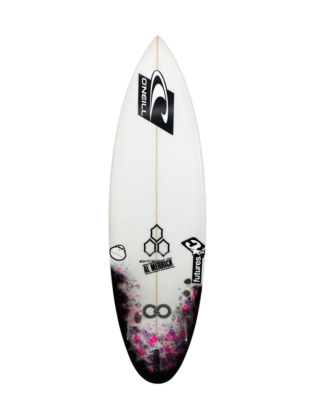 Fred Rubble 5'9"1/2 x 18 5/8" X  2 1/4", Round, 3x  Futures Fin Boxes, PU [Good] - ID:1128830