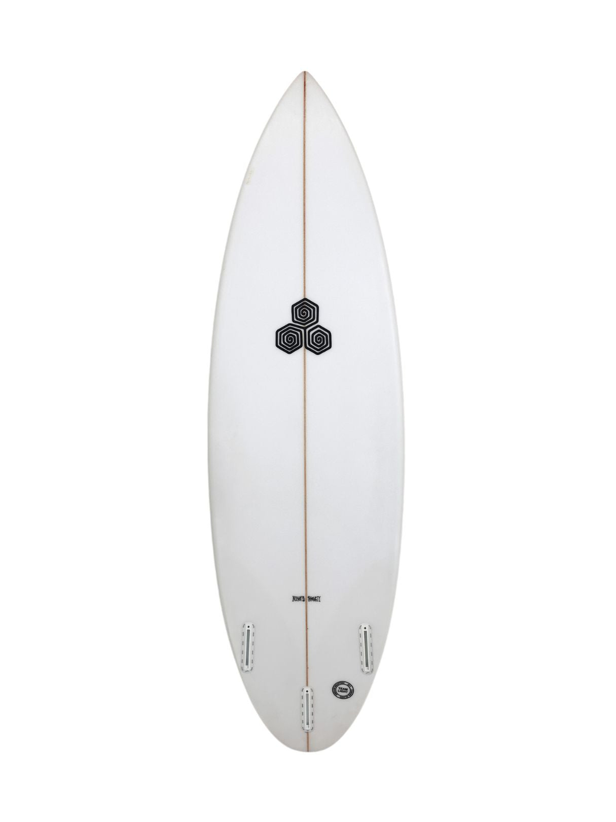 Mikey February Shorty 5'7" x 18 3/8" X  2 5/16", Round, 3x  Futures Fin Boxes, PU [Good] - ID:1097801
