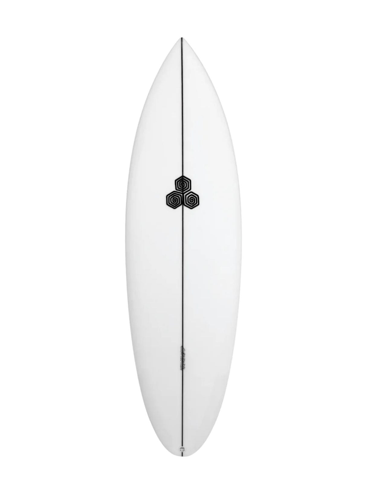 Twin Pin - Clear 5'7" x 18 7/8" X  2 7/16" - 27.90L, Round Pin, 2x  Futures Fin Boxes, PU - ID:1162829