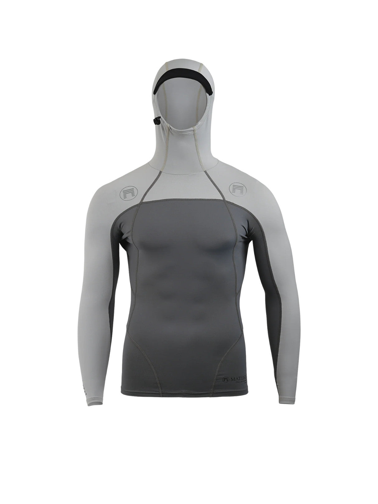 Philo Hooded UV Top - Charcloud
