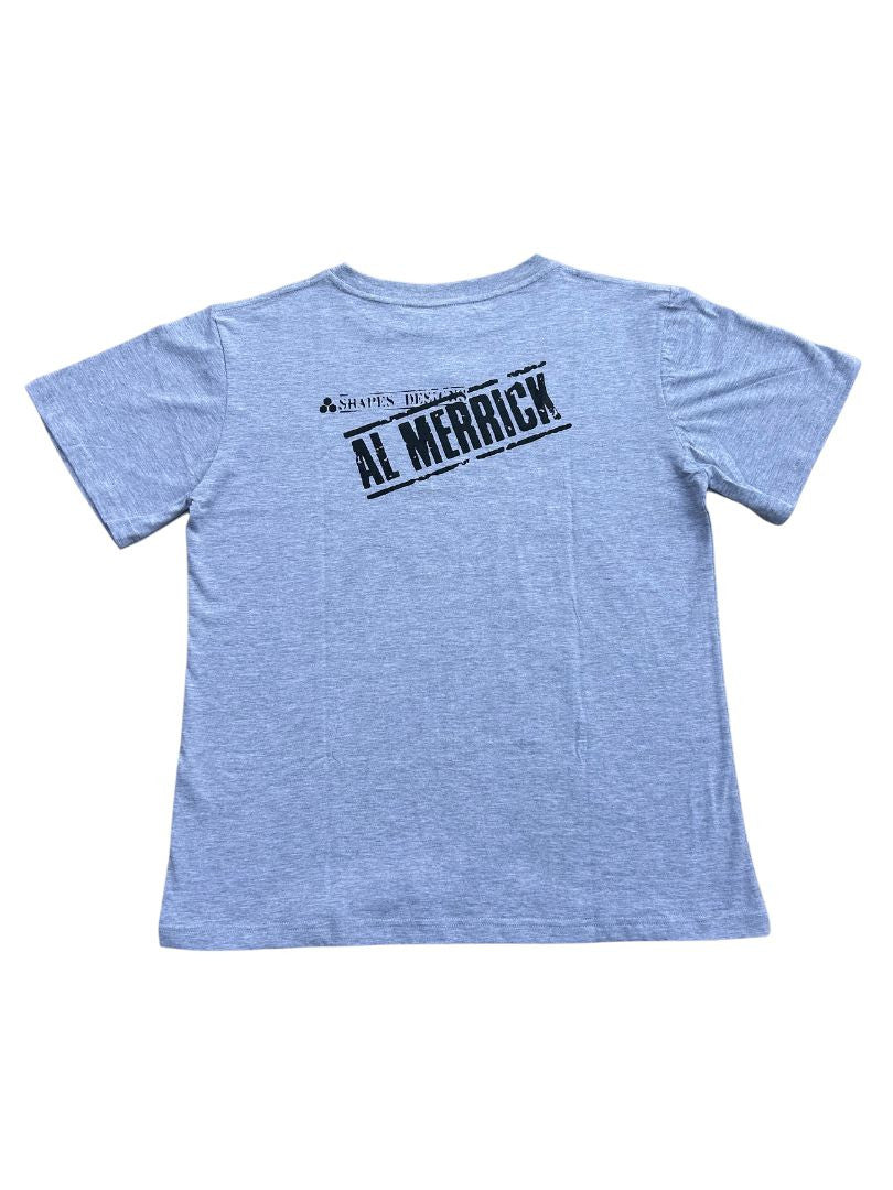 AL Stamp Tee - Grey Marle