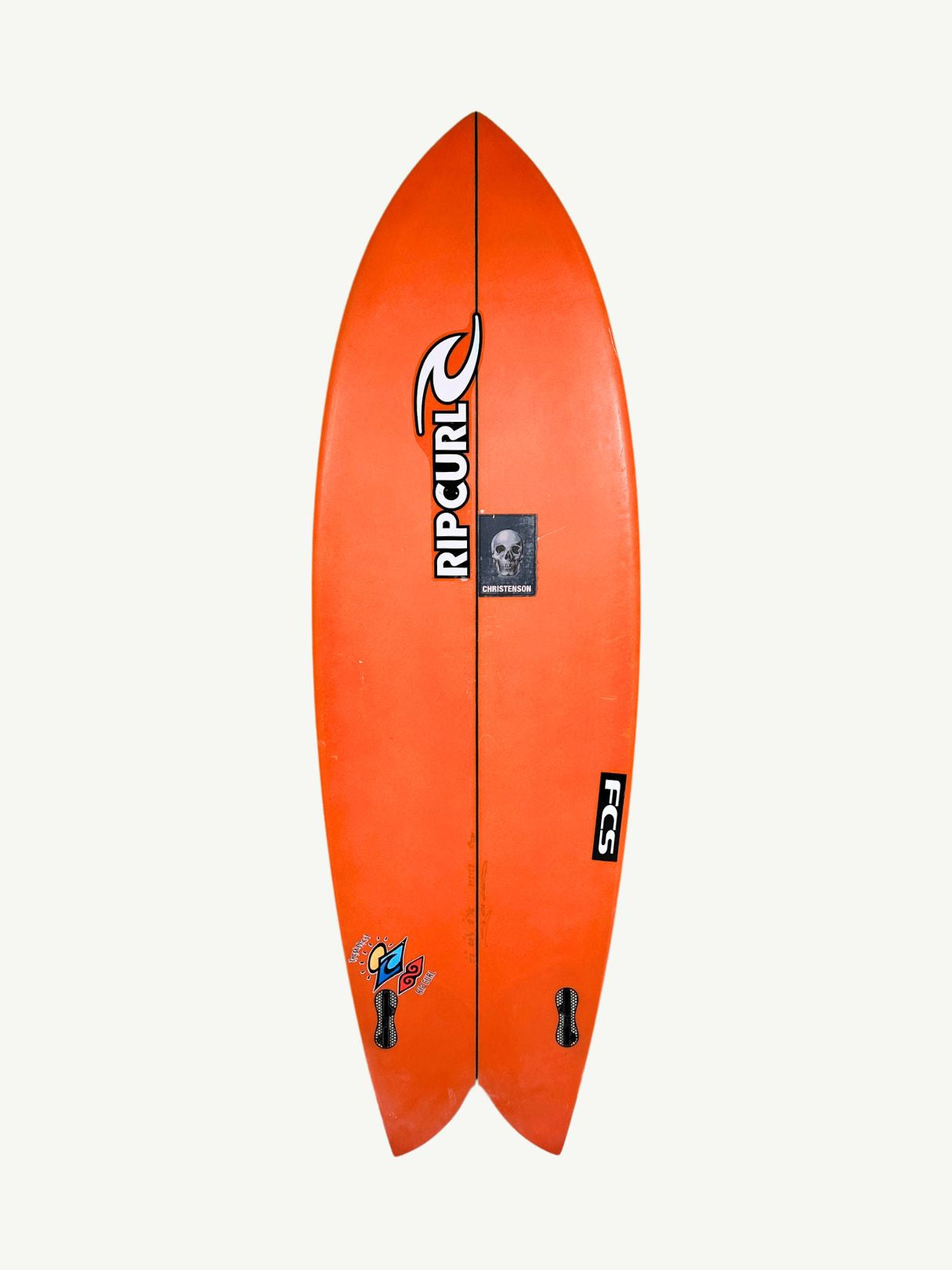 Acid Phish 5'7" x 20 1/4" X  2 7/16", Fish, 2x  FCS 2 Fin Boxes, PU [Good] - ID:975152