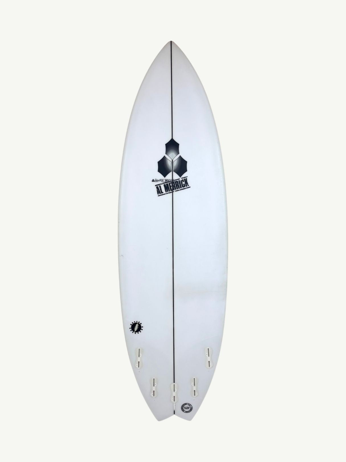 Better Everyday 5'11" x 20" X  2 9/16" - 32.40L, Swallow, 5x  FCS 2 Fin Boxes, PU [Good] - ID:1011462