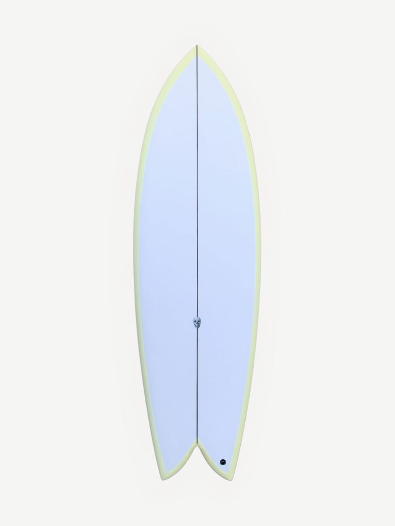 Acid Phish 5'7" x 20 3/8" X  2 7/16" - 0.00L, Fish, 2x  Futures Fin Boxes, PU - ID:946384