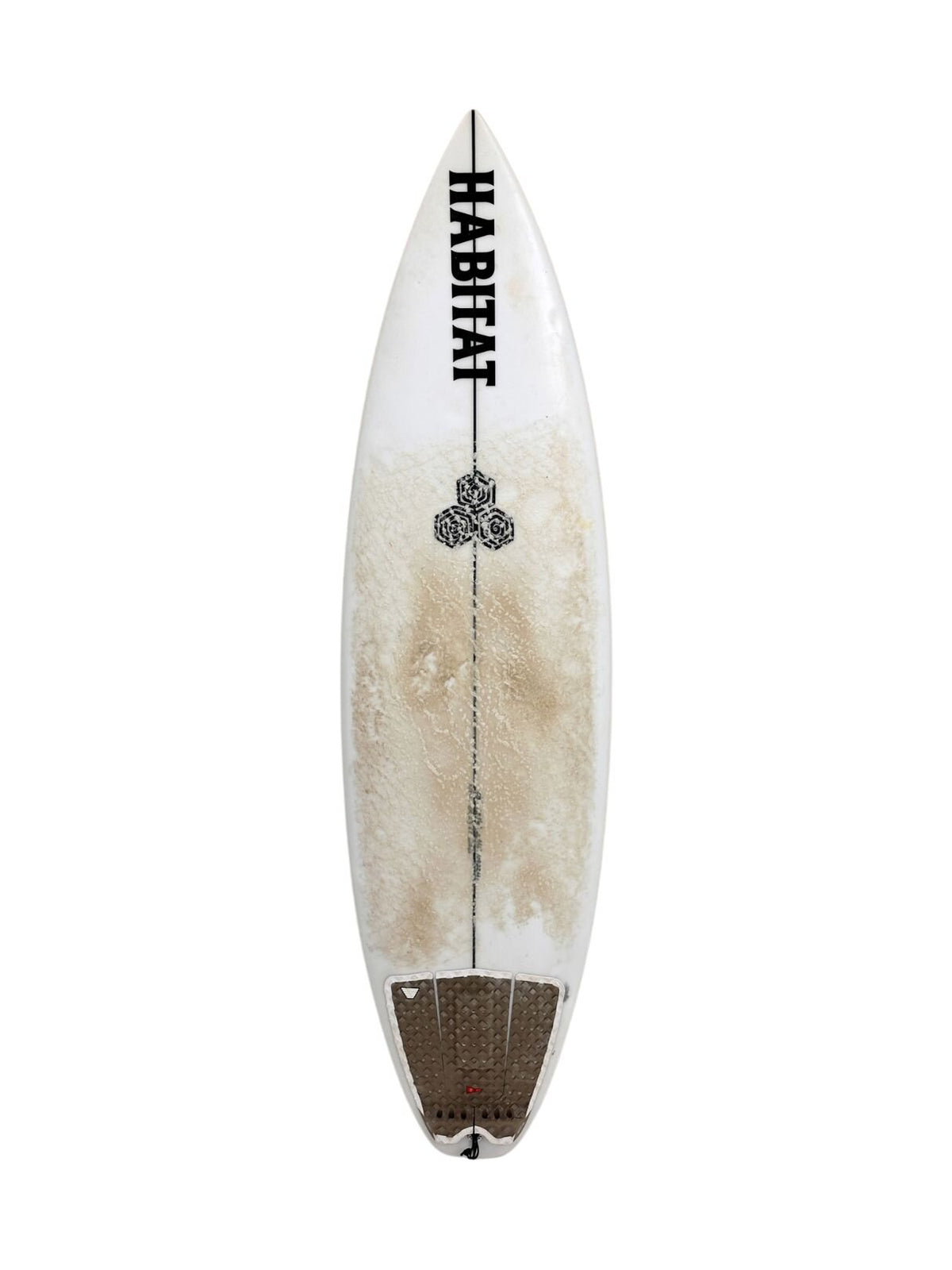 Mikey February Shorty 5'8" x 18 1/4" X  2 3/16" - 23.60L, Round Square, 3x  FCS 2 Fin Boxes, PU [Good] - ID:1092241