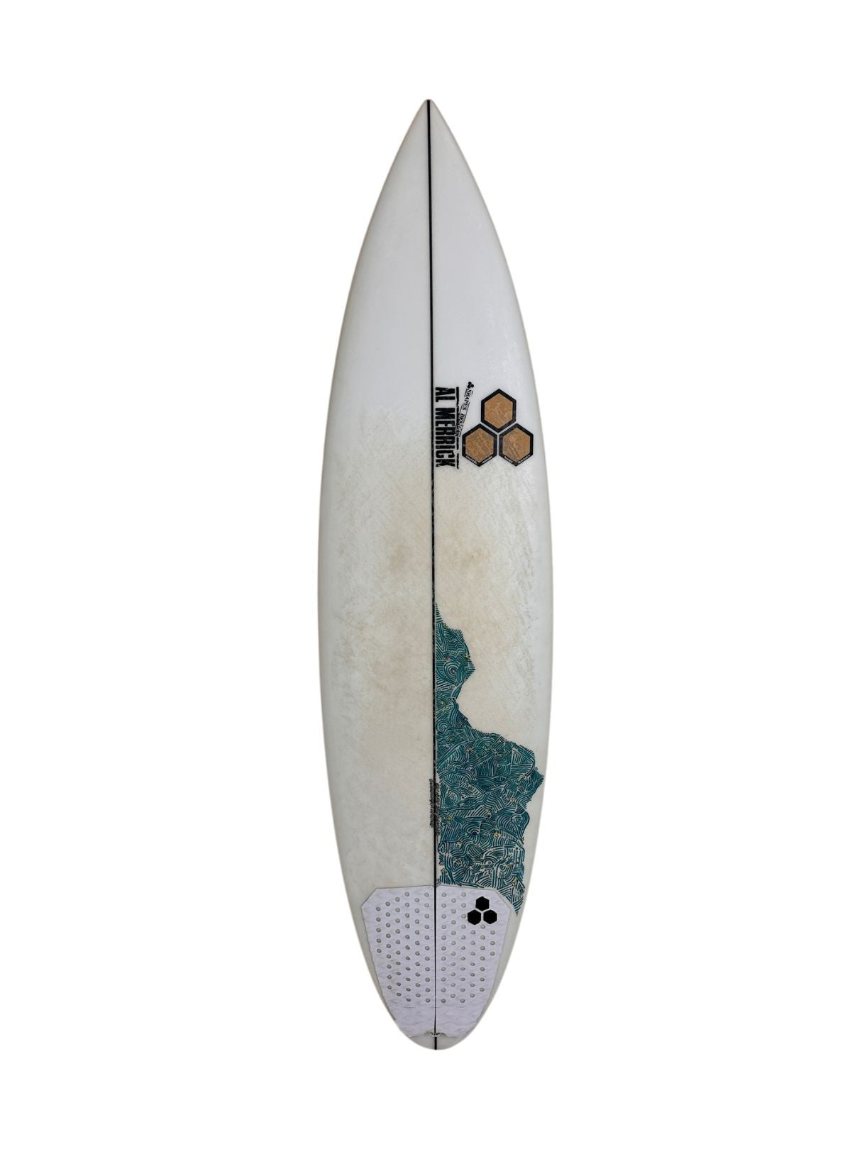 Goldie 6'0" x 18 5/8" X  2 5/16" - 26.90L, Round Pin, 3x  FCS 2 Fin Boxes, PU [Good] - ID:1090708