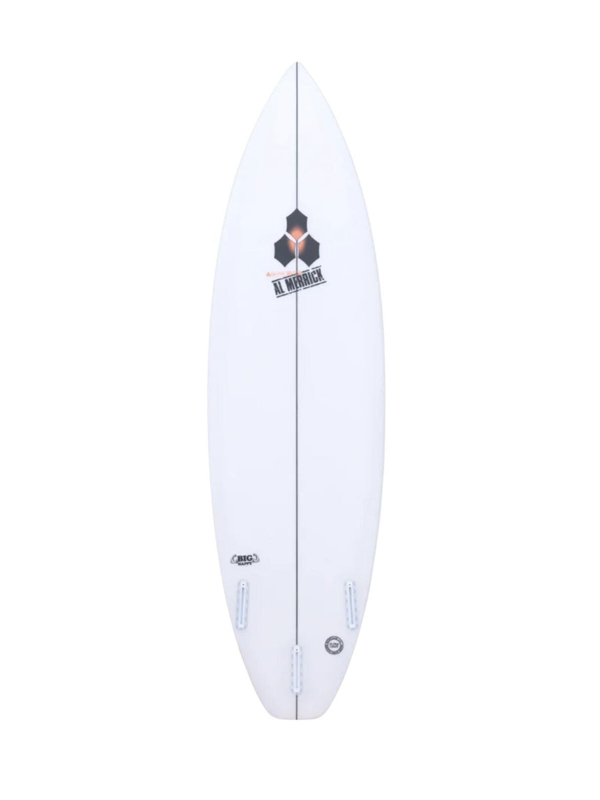 Big Happy 6'0" x 19 3/4" X  2 5/8" - 32.60L, Round Square, 3x  Futures Fin Boxes, PU - ID:1162675