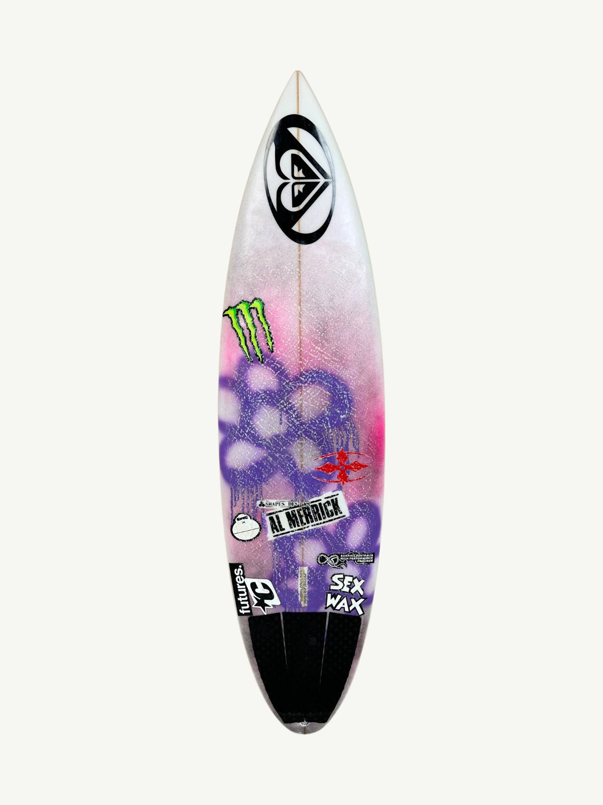 CI 2.Pro - Round Tail 5'7" x 17 1/2" X  2 1/8", Round, 3x  Futures Fin Boxes, PU [Good] - ID:1006343