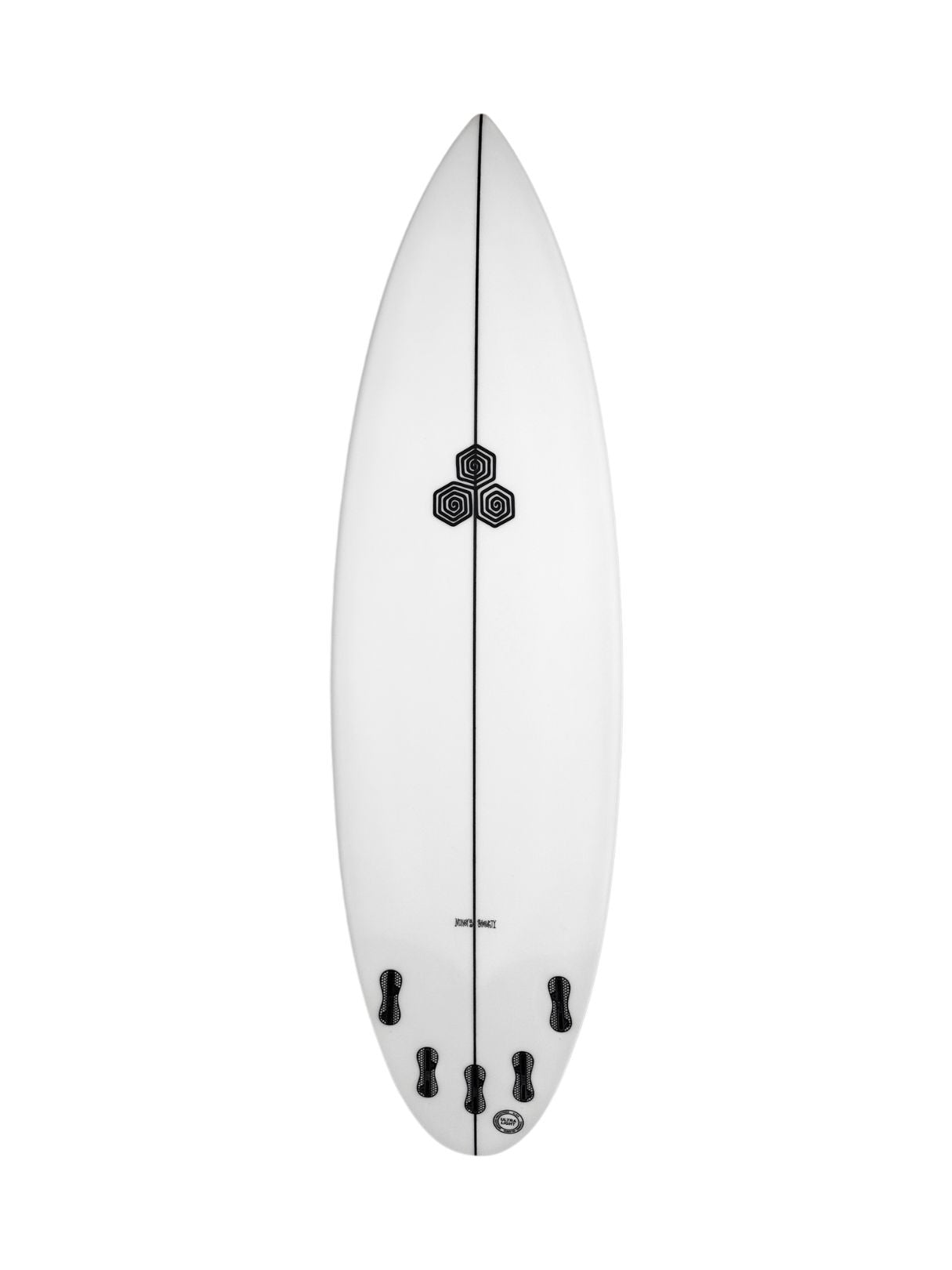 Mikey February Shorty - Round Tail 6'1" x 19 1/4" X  2 1/2" - 30.40L, Round, 5x  FCS 2 Fin Boxes, PU - ID:1154242