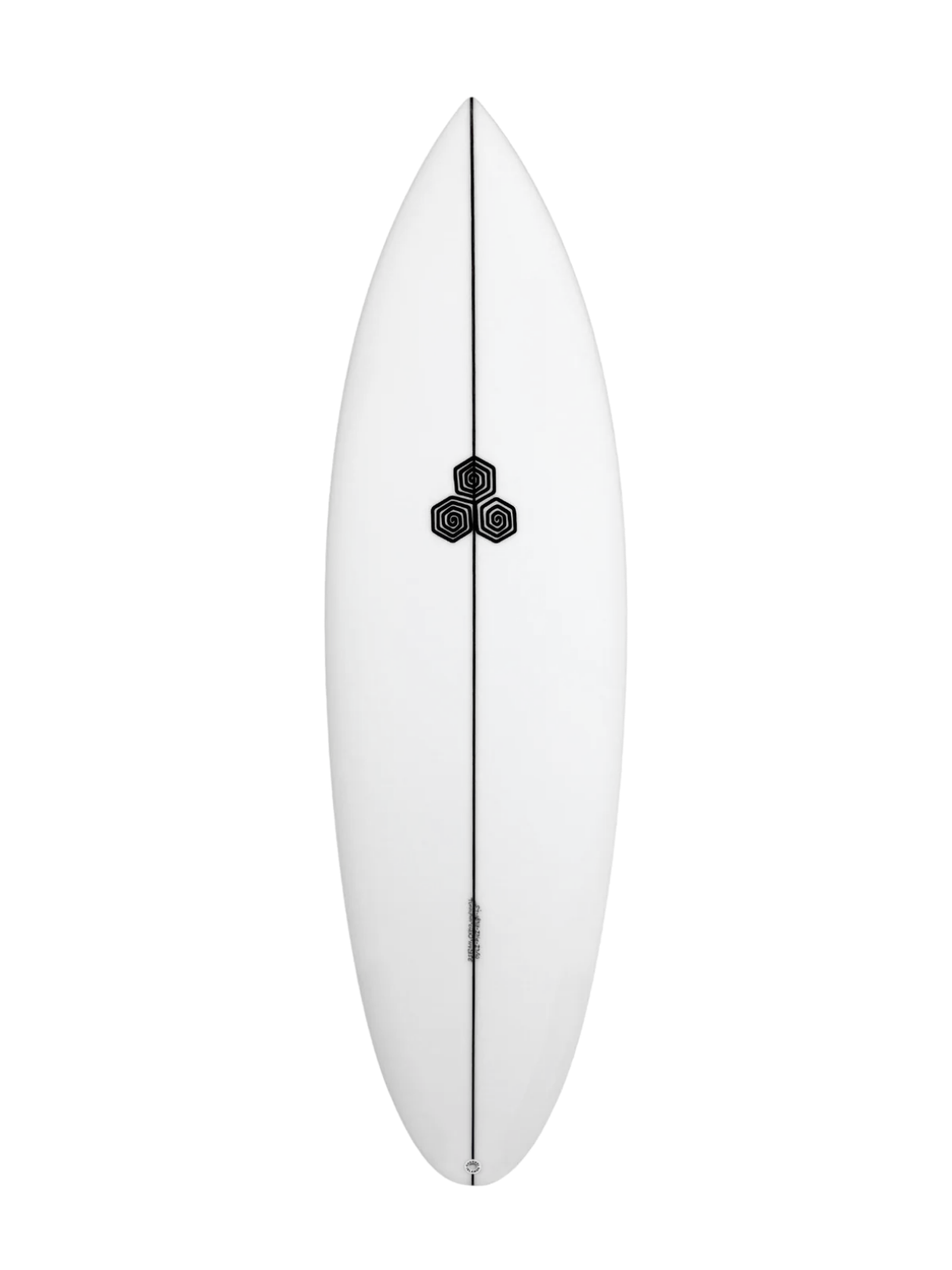 Twin Pin - Clear 5'9" x 19 1/8" X  2 9/16" - 30.60L, Round Pin, 2x  Futures Fin Boxes, PU - ID:1146719