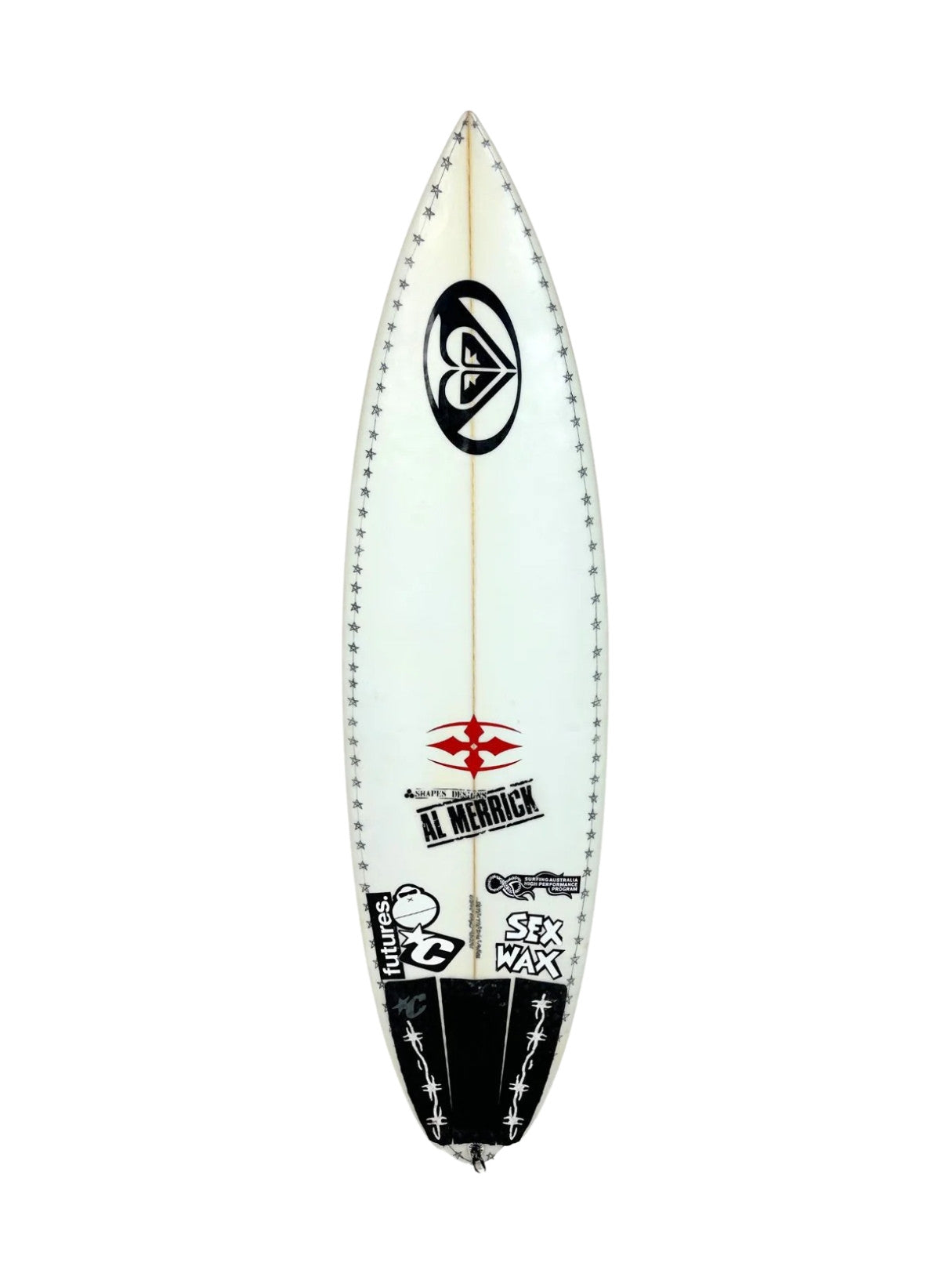 CI 2.Pro 5'6"1/2 x 17 1/2" X  2 1/16", 3x   Fin Boxes [Good] - ID:1027804