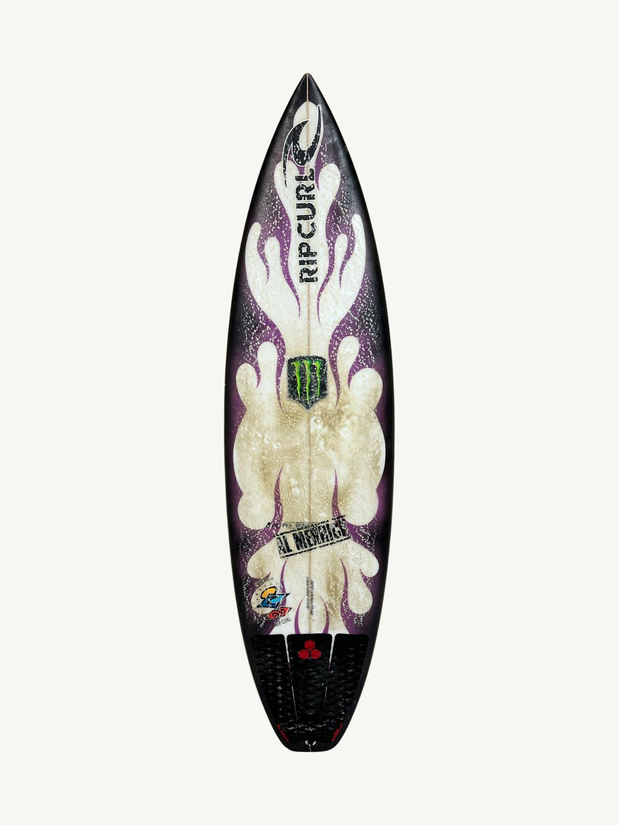 CI 2.Pro Grom 5'8"1/2 x 17 7/8" X  2 3/16", Round Square, 3x  FCS 2 Fin Boxes, PU [Good] - ID:1017072