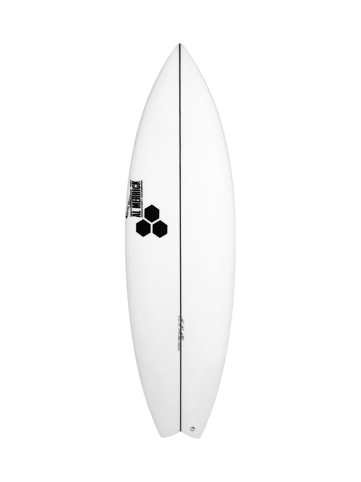 Rocket Wide 5'8" x 19 1/2" X  2 1/2" - 30.30L, Swallow, 3x  FCS 2 Fin Boxes, PU - ID:1156593