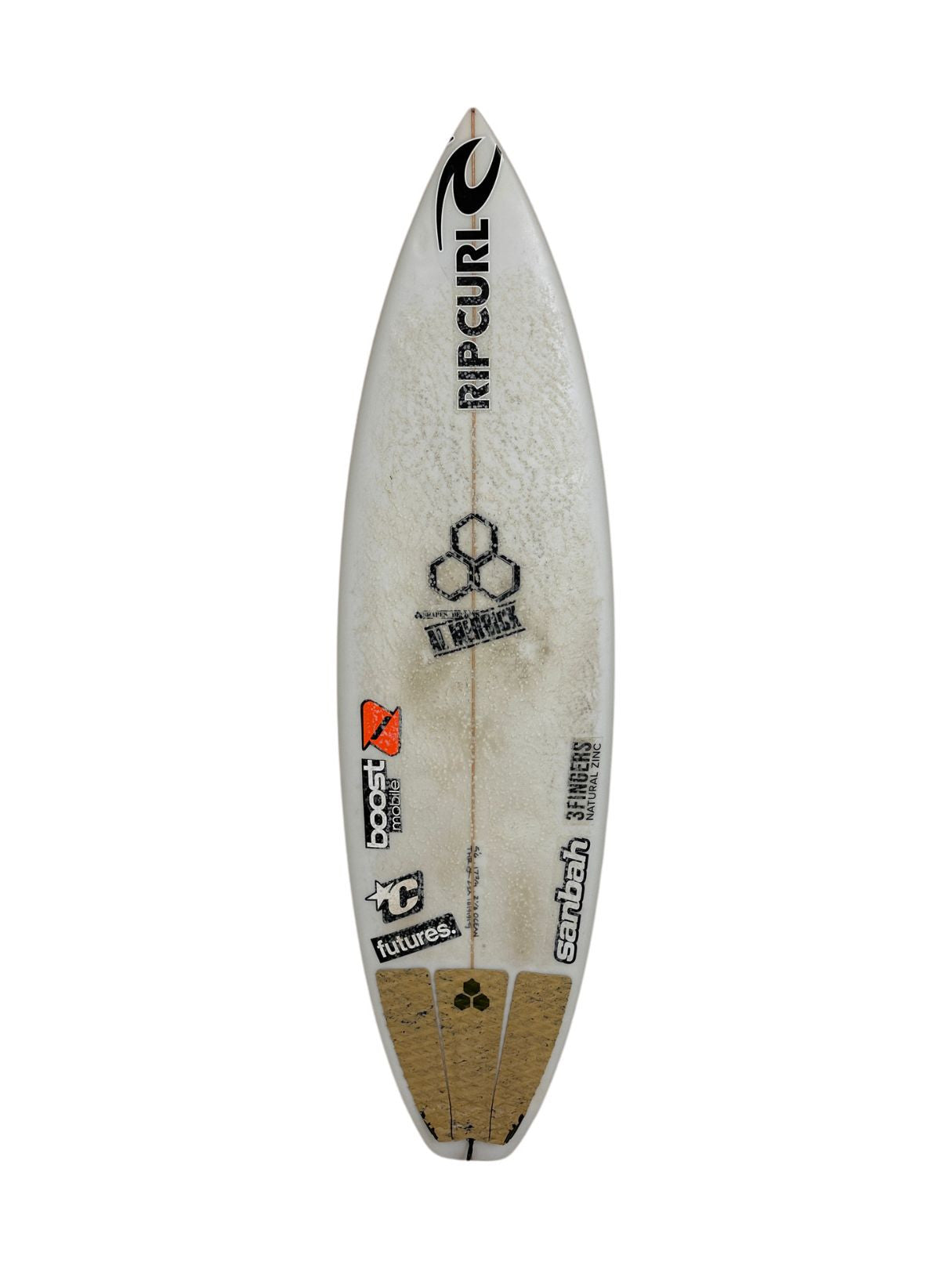 Mikey February Shorty 5'6" x 17 3/4" X  2 1/8", Round Square, 3x  Futures Fin Boxes, PU [Good] - ID:1019191