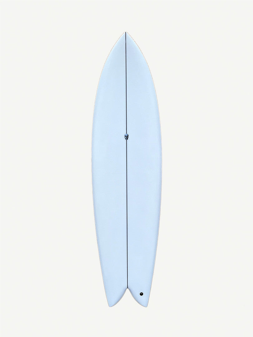 Long Phish II 6'4" x 20 5/8" X  2 9/16" - 0.00L, Swallow, 2x  Futures Fin Boxes, PU - ID:918330