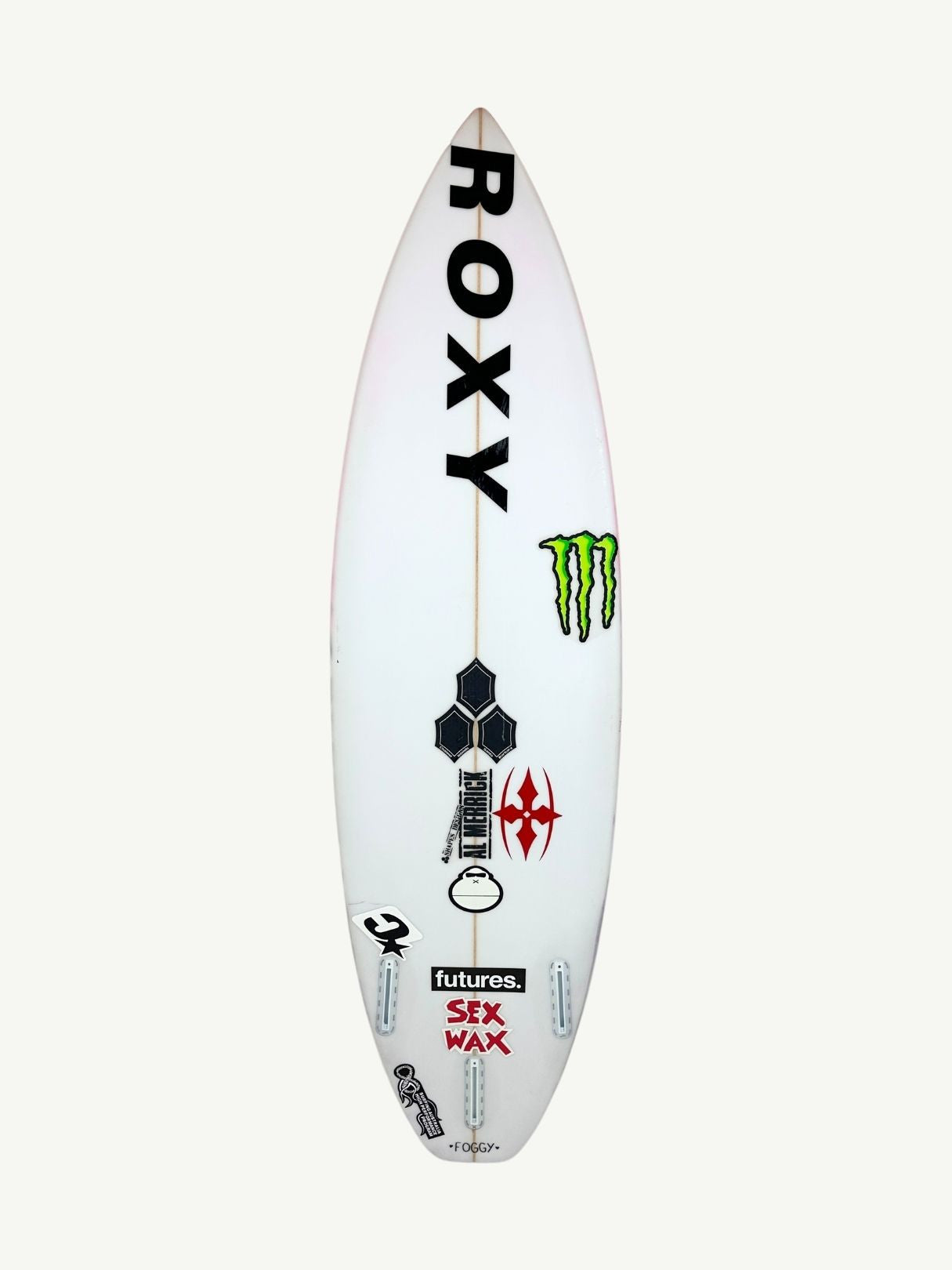 CI 2.Pro 5'6"1/2 x 17 3/4" X  2 1/8", Round Square, 3x  Futures Fin Boxes, PU [Good] - ID:1064855