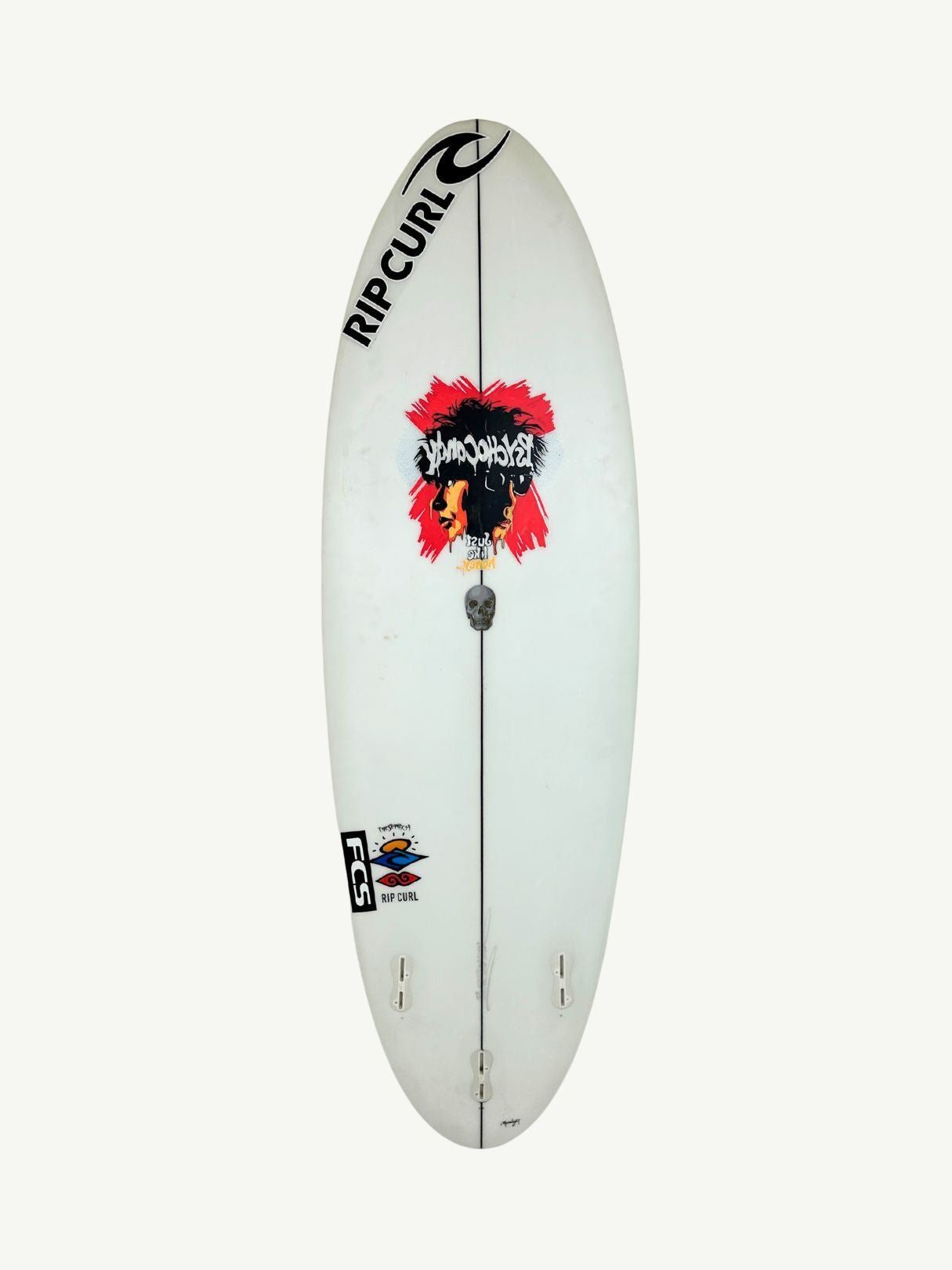 Hole Shot 5'8" x 20" X  2 7/16", 3x  FCS 2 Fin Boxes [Good] - ID:1053112