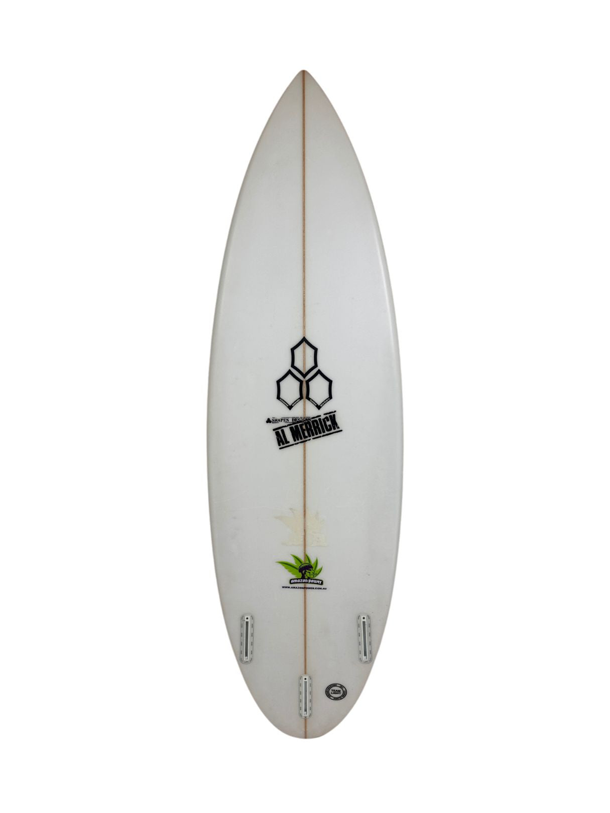 Mikey February Shorty - Round Tail 5'5"1/2 x 18" X  2 3/16", 3x   Fin Boxes [Good] - ID:1141841