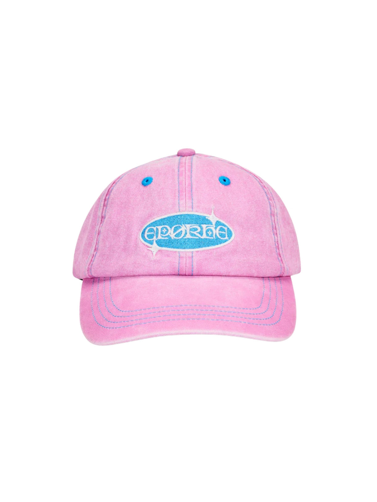 Luna Cap - Coral/Blue