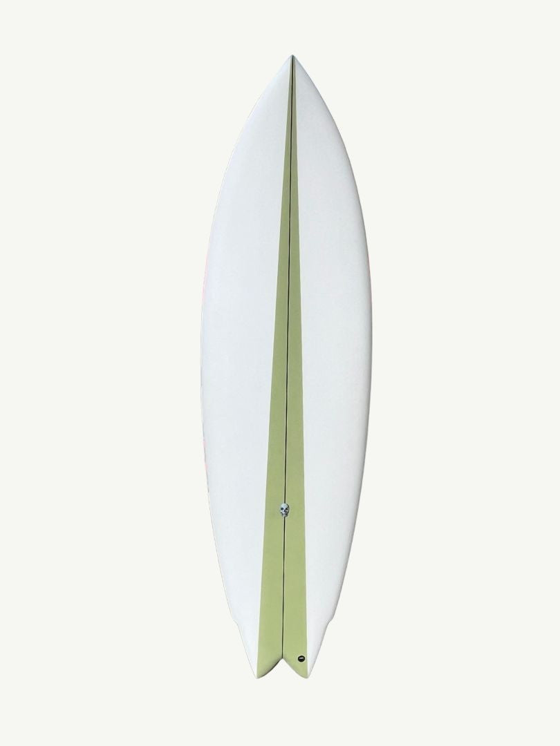 The Wolverine 6'2" x 20 1/2" X  2 1/2" - 34.90L, Wing Swallow, 2x  Futures Fin Boxes, PU - ID:924843