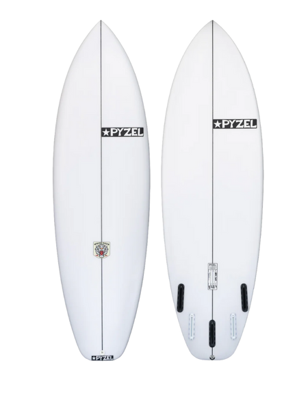 PYZEL WHITE TIGER FCS2 5’4 White Tiger