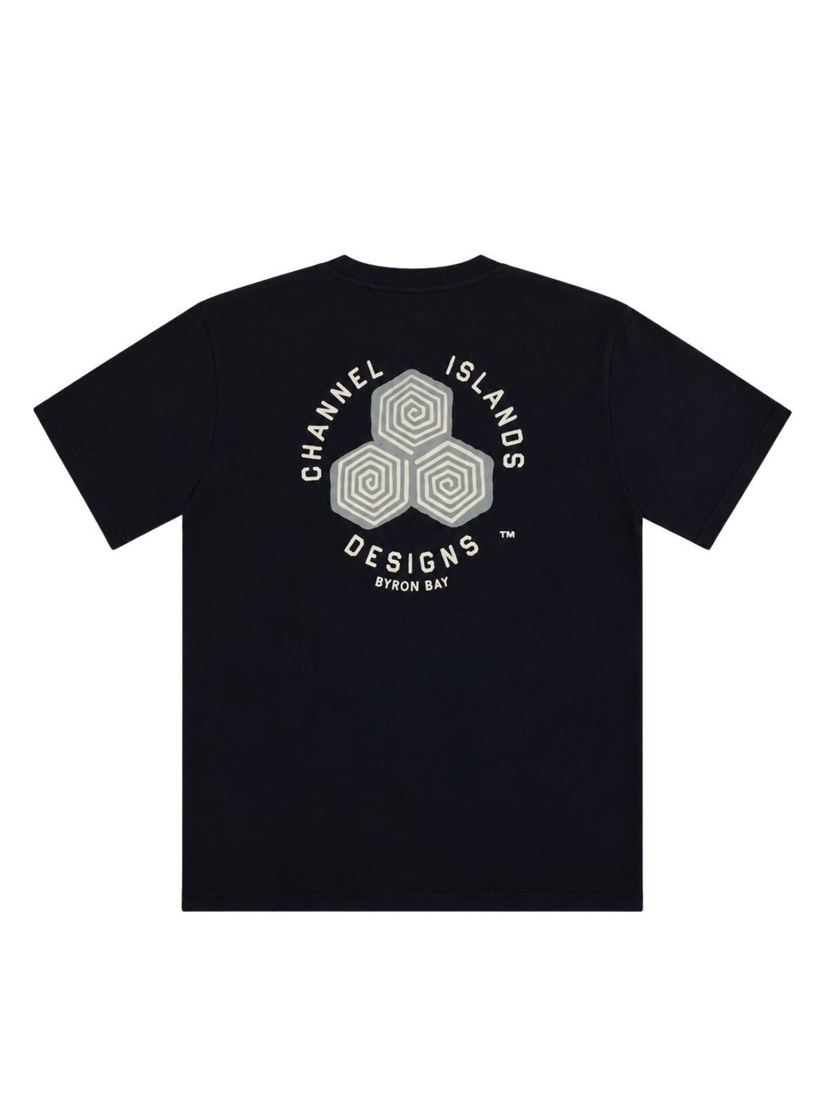 Diamond 2 Hex Byron Bay Tee - Black