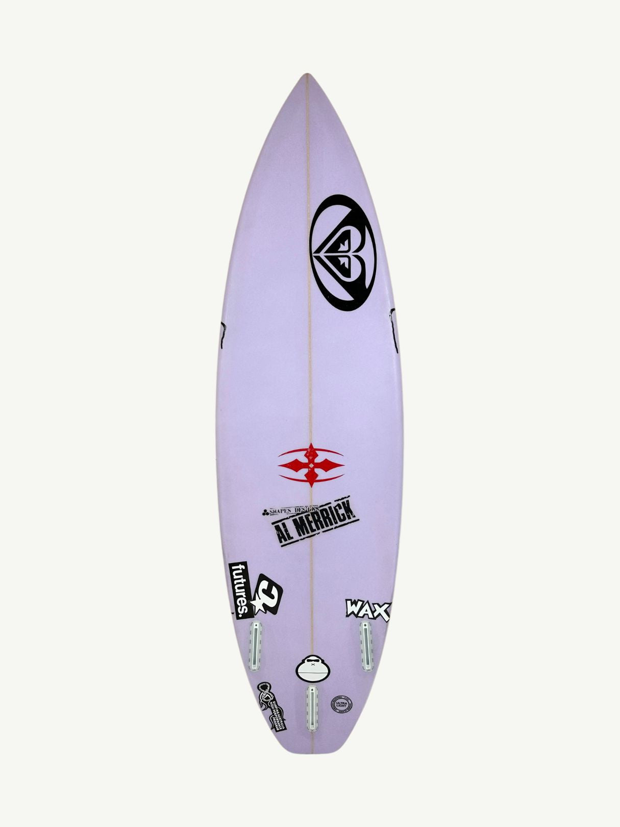 CI 2.Pro 5'6"1/2 x 17 1/2" X  2 1/8", Round Square, 3x  Futures Fin Boxes, PU [Good] - ID:993129