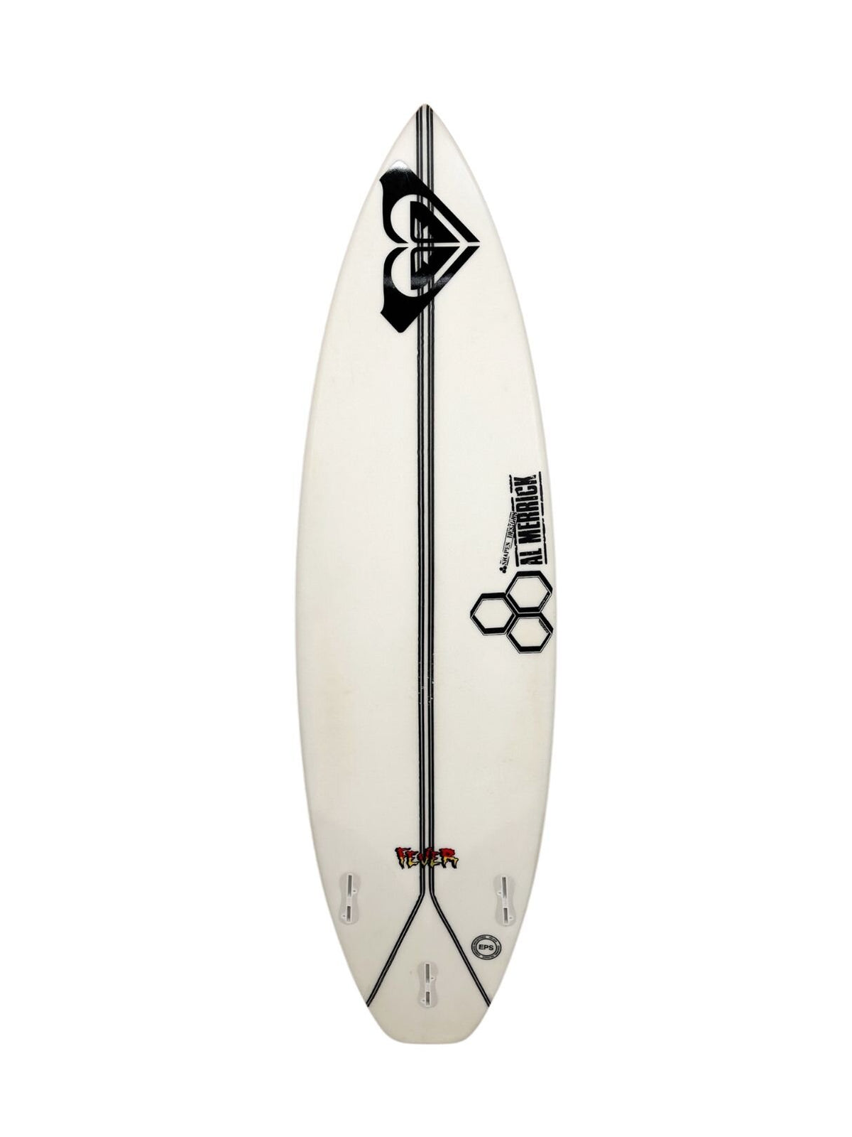 Fever - Spine-Tek EPS 5'5" x 17 1/2" X  2 1/16", Round Square, 3x  FCS 2 Fin Boxes [Good] - ID:1173343