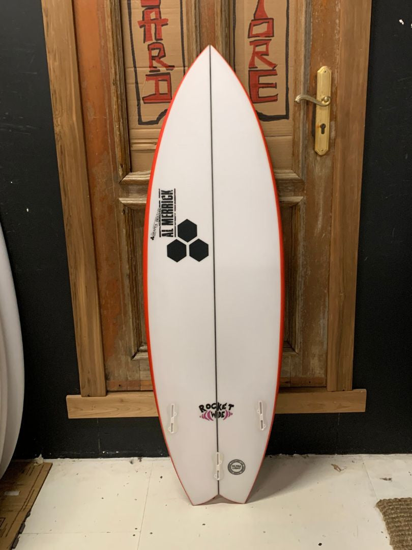 Rocket Wide - Grom V2 5'0" x 17 3/4" X  2 1/8" - 20.40L, Swallow, 3x  Futures Fin Boxes, PU - ID:273586