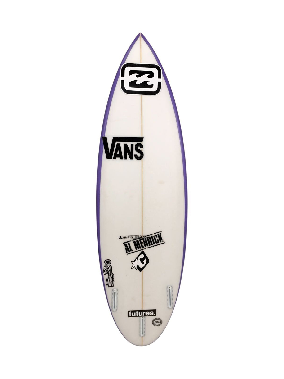 CI 2.Pro 5'5" x 17 7/8" X  2 1/8", Round, 3x  Futures Fin Boxes, PU [Good] - ID:1138507