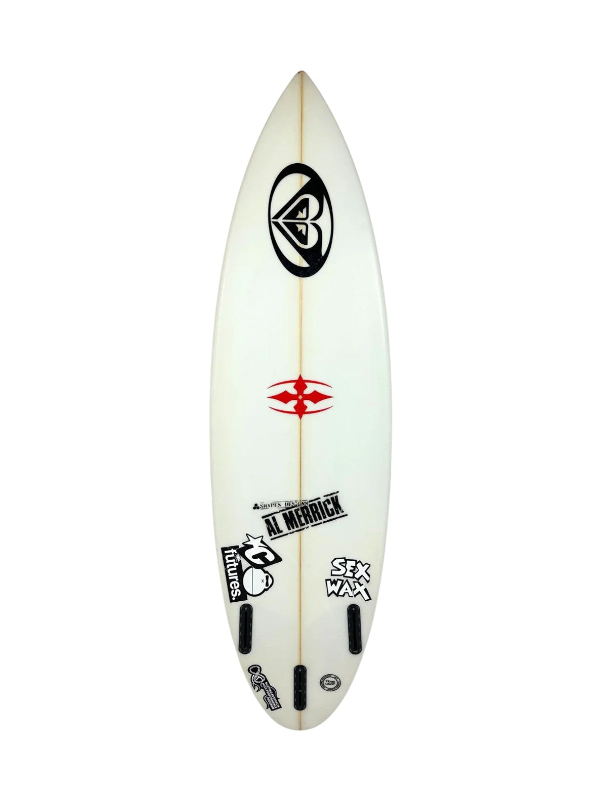 CI 2.Pro 5'6"1/2 x 17 1/2" X  2 1/16", 3x   Fin Boxes [Good] - ID:1027804