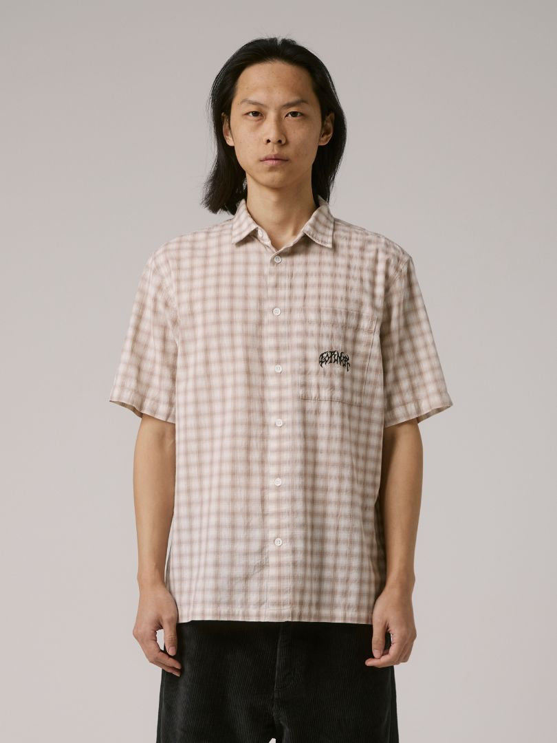 Manners Check SS Shirt