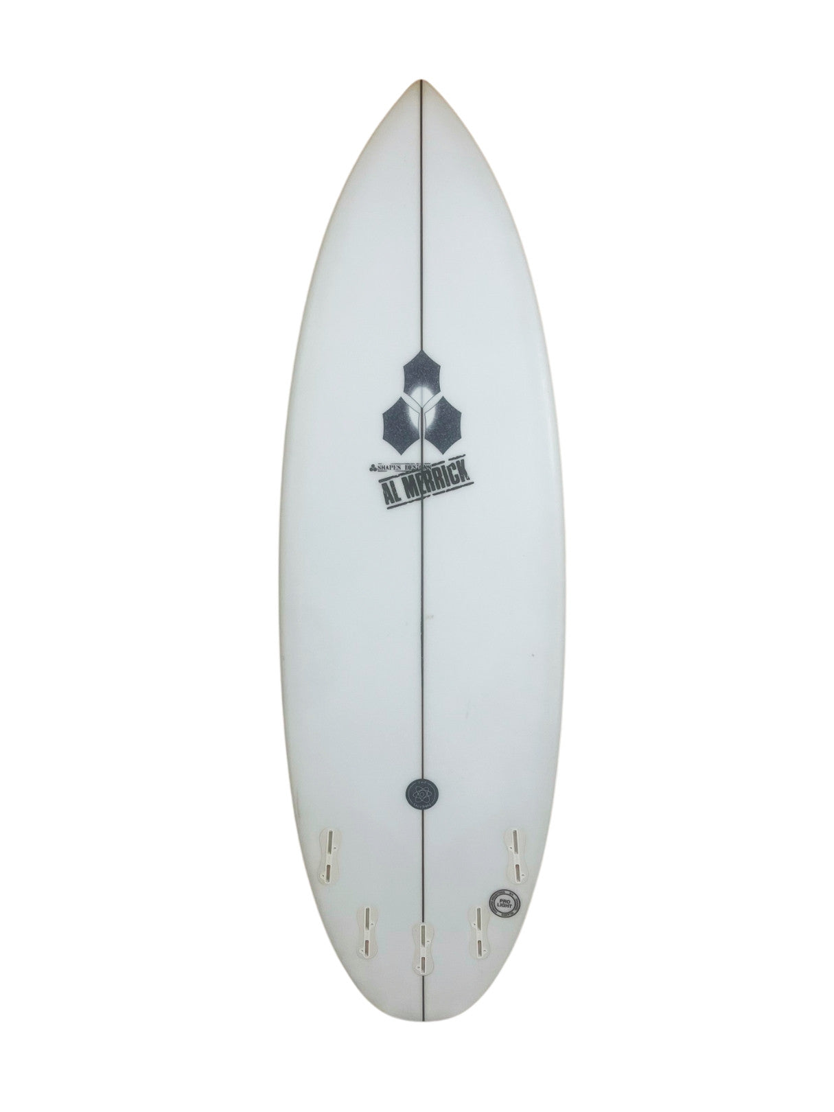 The Solution 5'5" x 19 1/4" X  2 7/16", Round, 5x  FCS 2 Fin Boxes, PU [Good] - ID:1102540