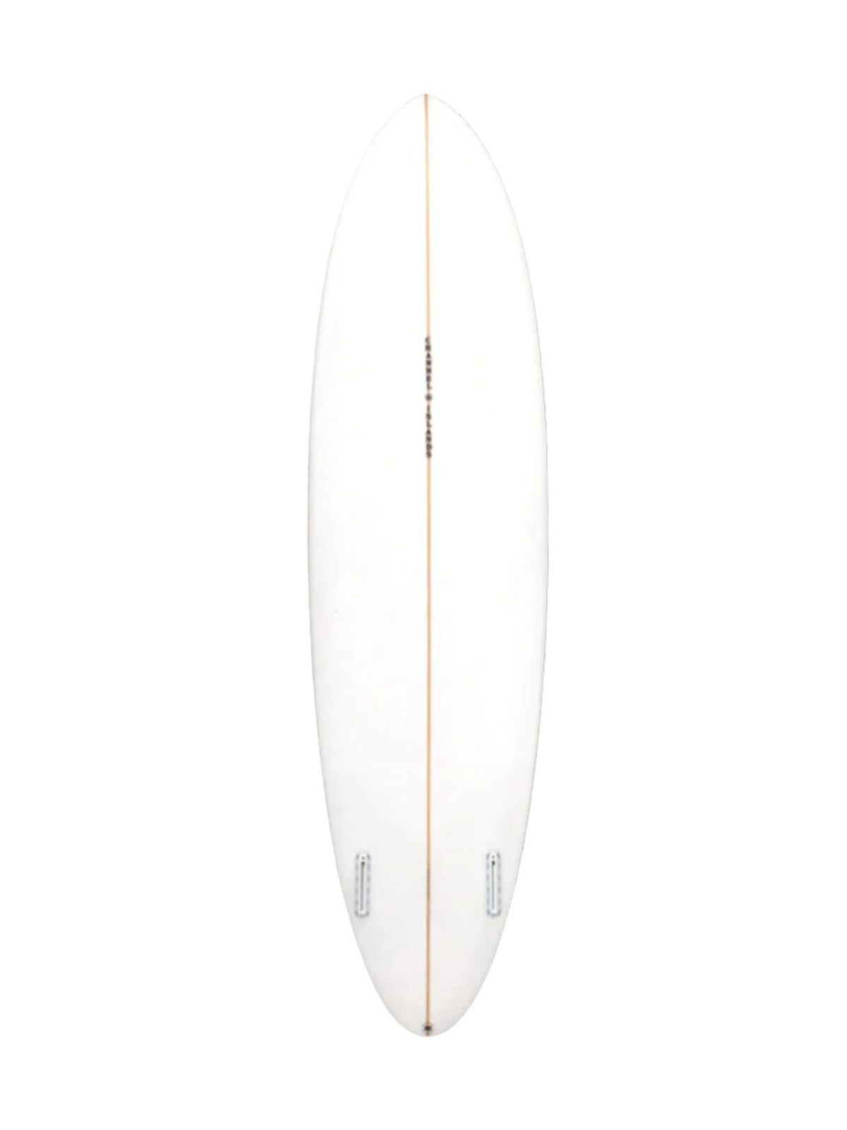 CI Mid Twin - Clear 6'11" x 21 1/8" X  2 13/16" - 45.40L, Round, 2x  Futures Fin Boxes, PU - ID:1164866