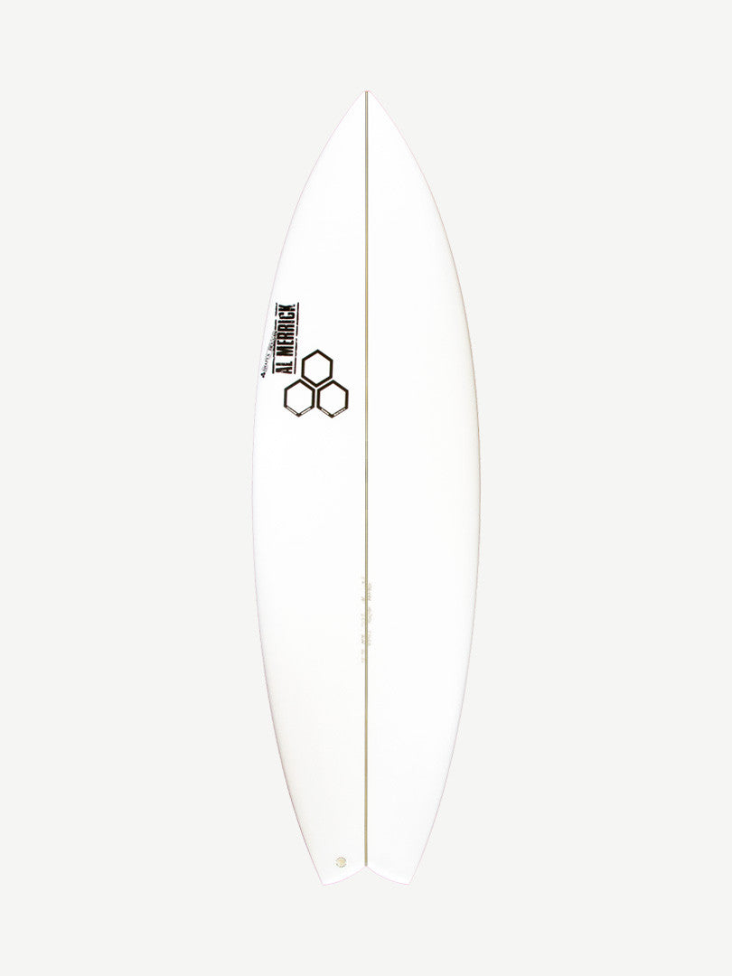 Rocket Wide 5'8" x 19 1/2" X  2 1/2" - 30.30L, Swallow, 3x  Futures Fin Boxes, PU - ID:929999