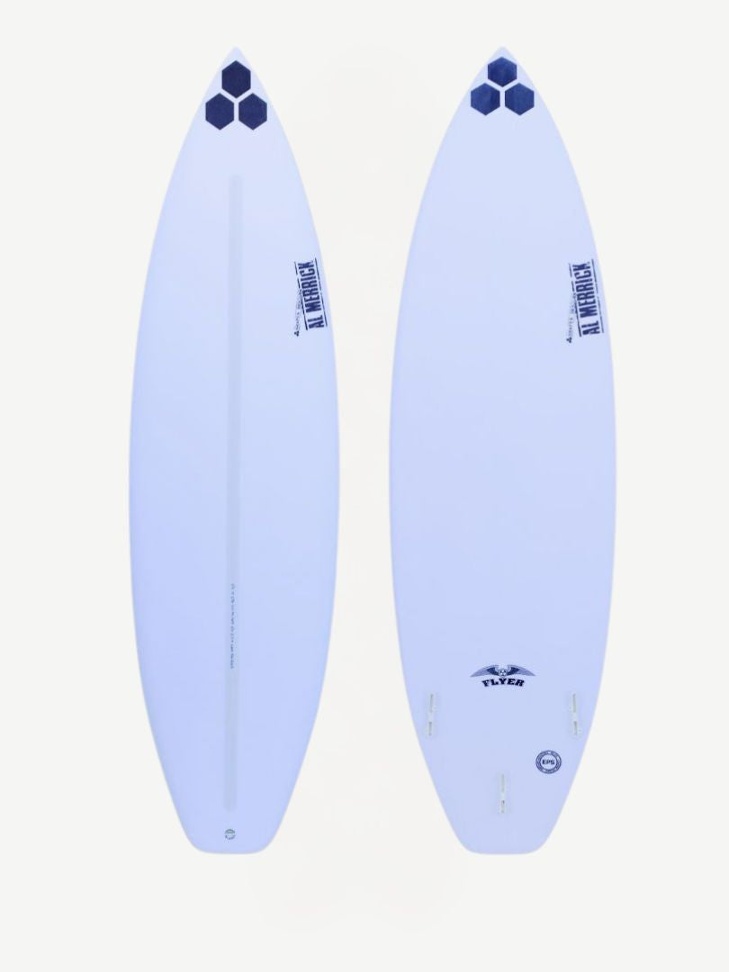 OG Flyer - Spine-Tek EPS 5'10" x 19 1/4" X  2 7/16" - 29.40L, Round Square, 3x  FCS 2 Fin Boxes, Spine Tek EPS - Medium - ID:959437