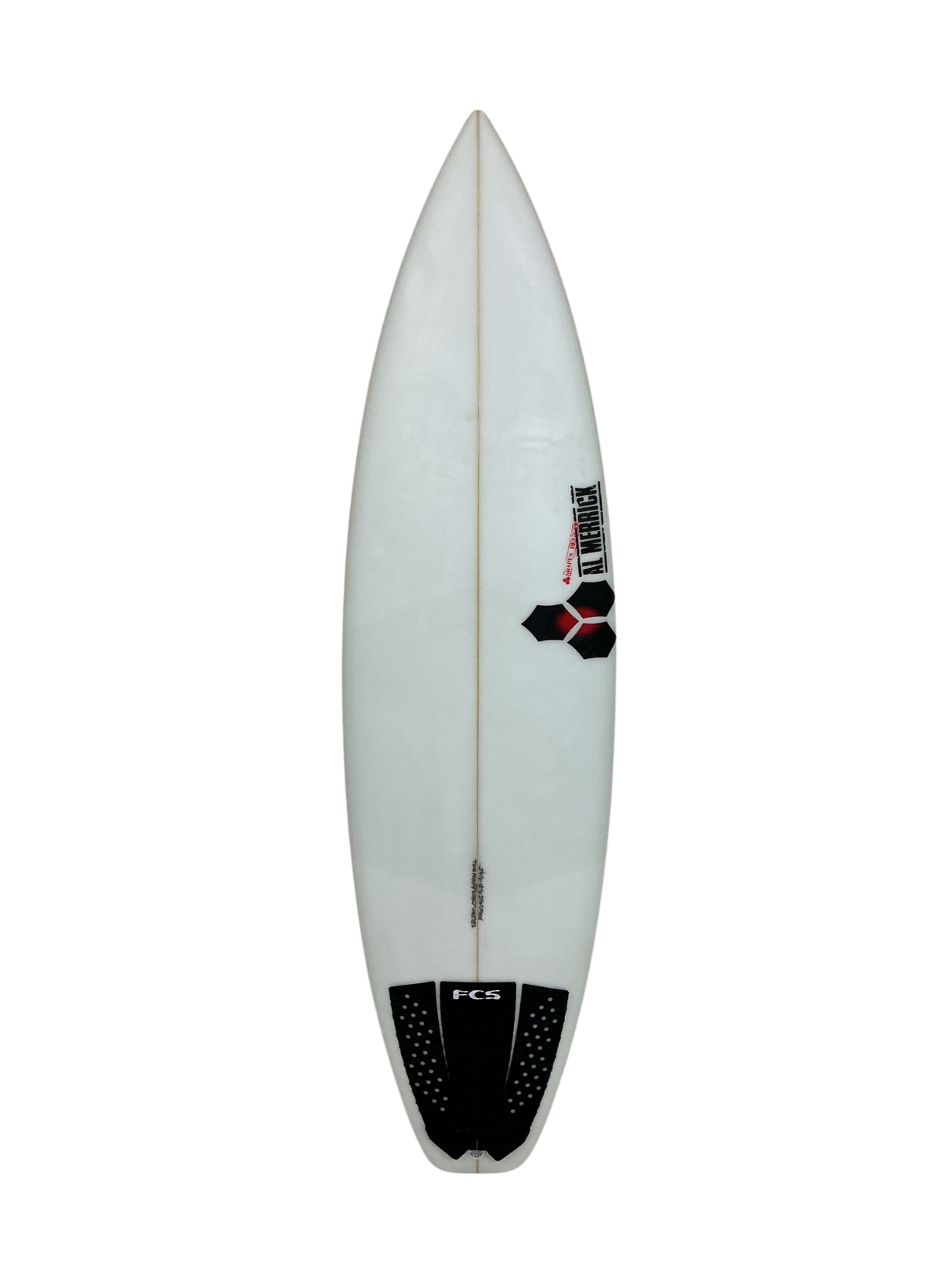 Two Happy 5'9"1/2 x 18 1/2" X  2 1/4", 3x  FCS 2 Fin Boxes [Good] - ID:1169491