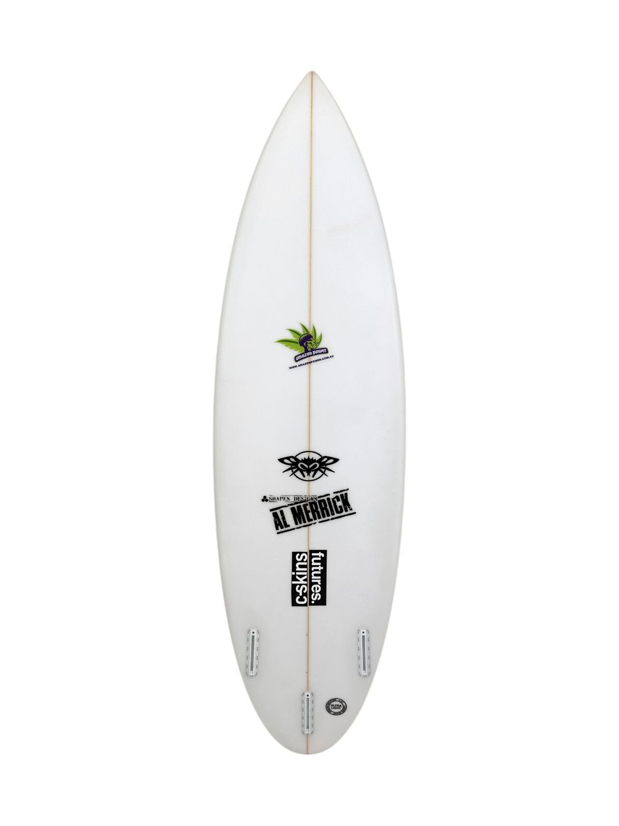 CI 2.Pro 5'9" x 18 3/8" X  2 5/16", Round, 3x   Fin Boxes [Good] - ID:1171932