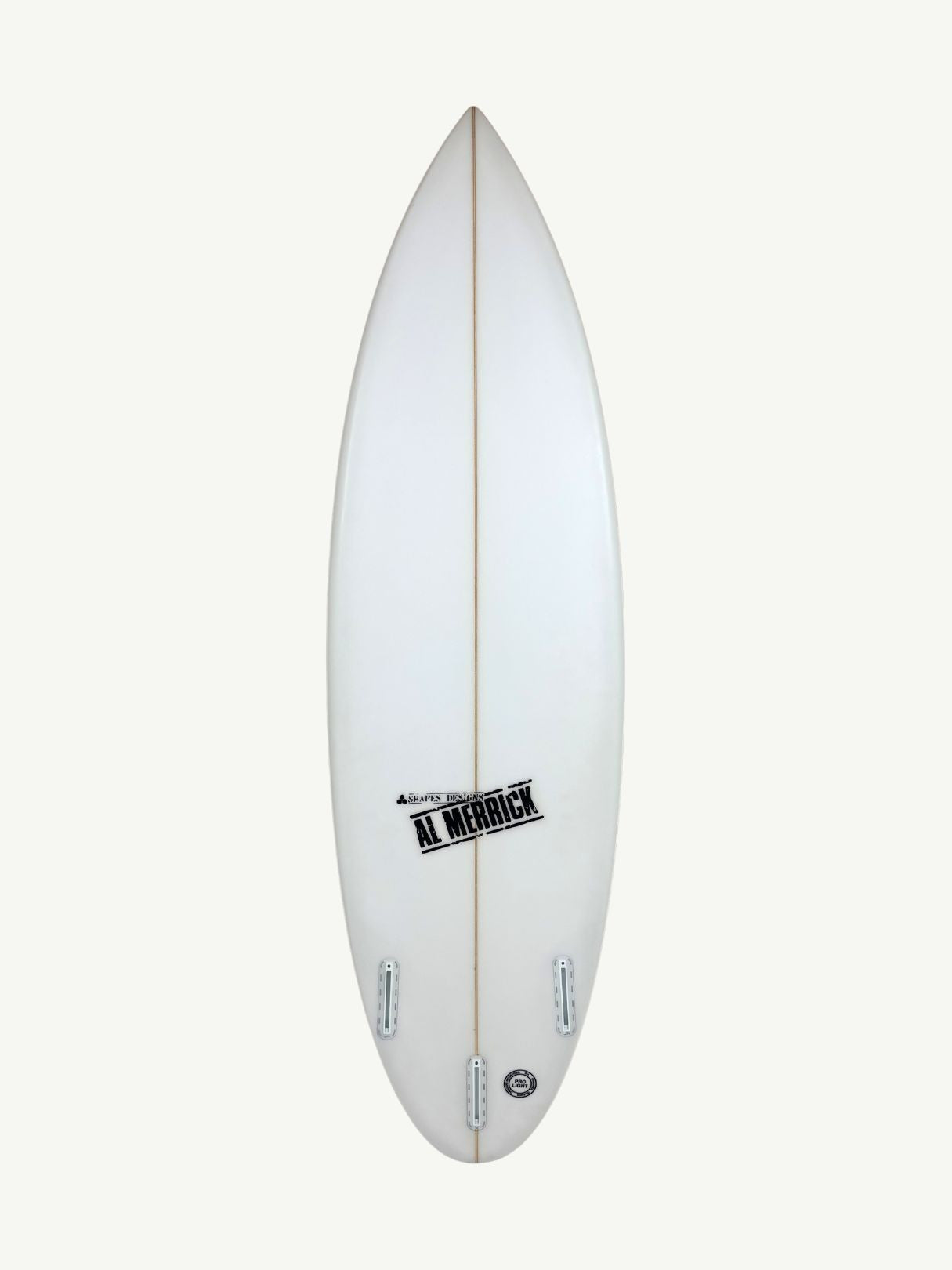 PROTOTYPE 5'7"1/2 x 18 3/8" X  2 5/16", Round, 3x  Futures Fin Boxes, PU [Good] - ID:1023463
