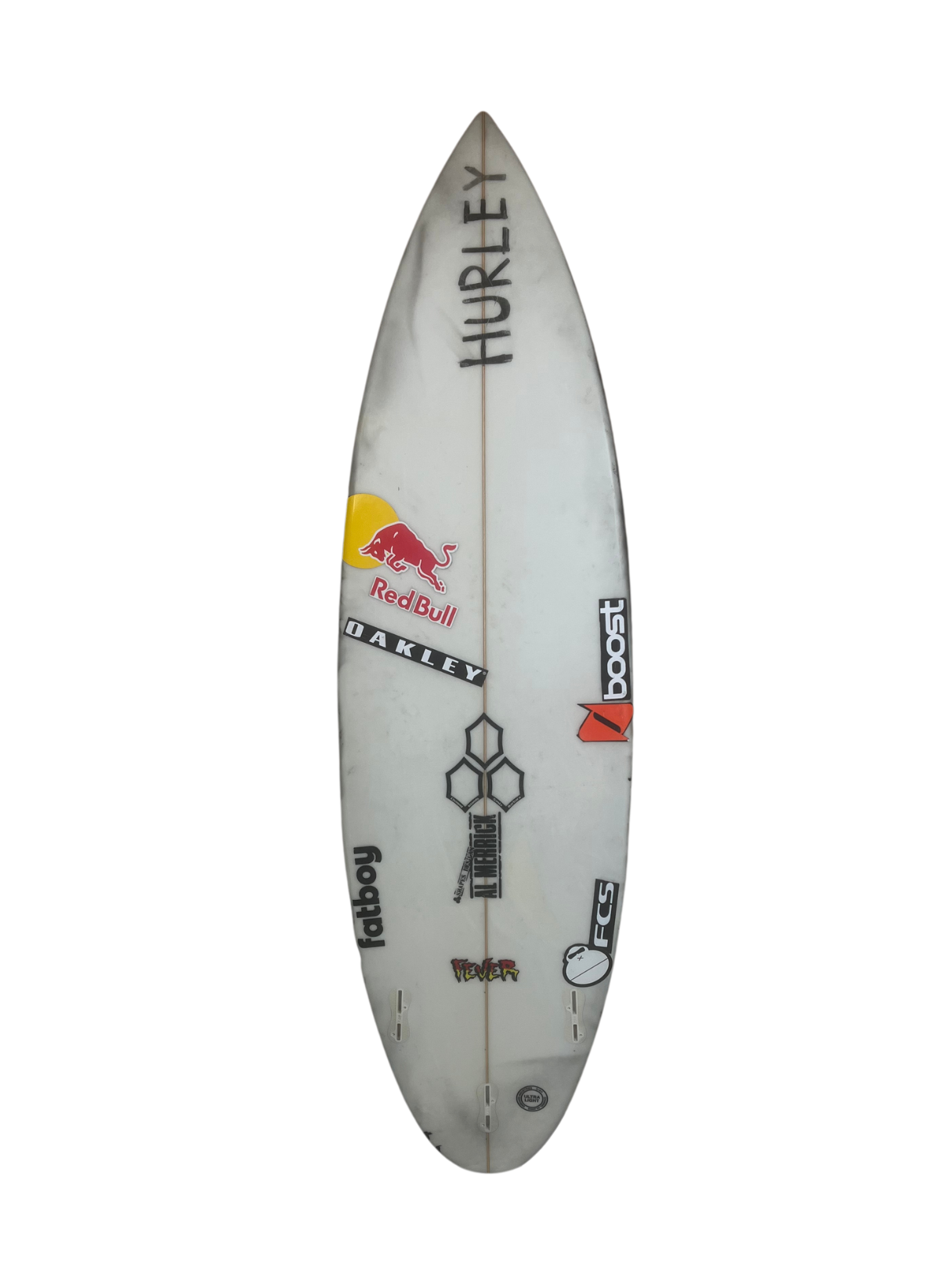 Fever Round Tail 5'9" x 18 3/4" X  2 7/16", Round, 3x  FCS 2 Fin Boxes, PU [Good] - ID:1027036