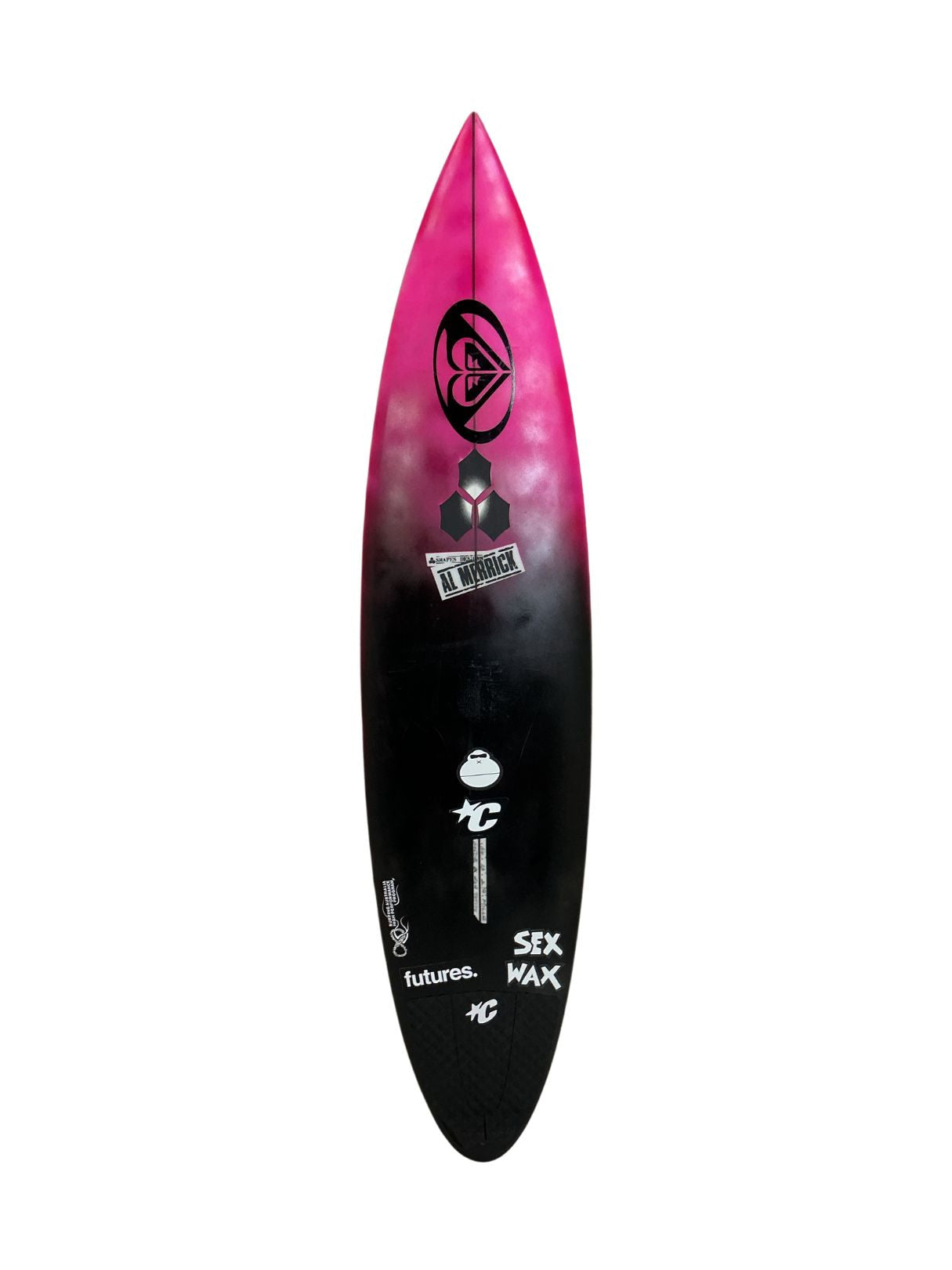 PROTOTYPE 6'4" x 18" X  2 3/16", Round Pin, 3x  Futures Fin Boxes, PU [Good] - ID:945094