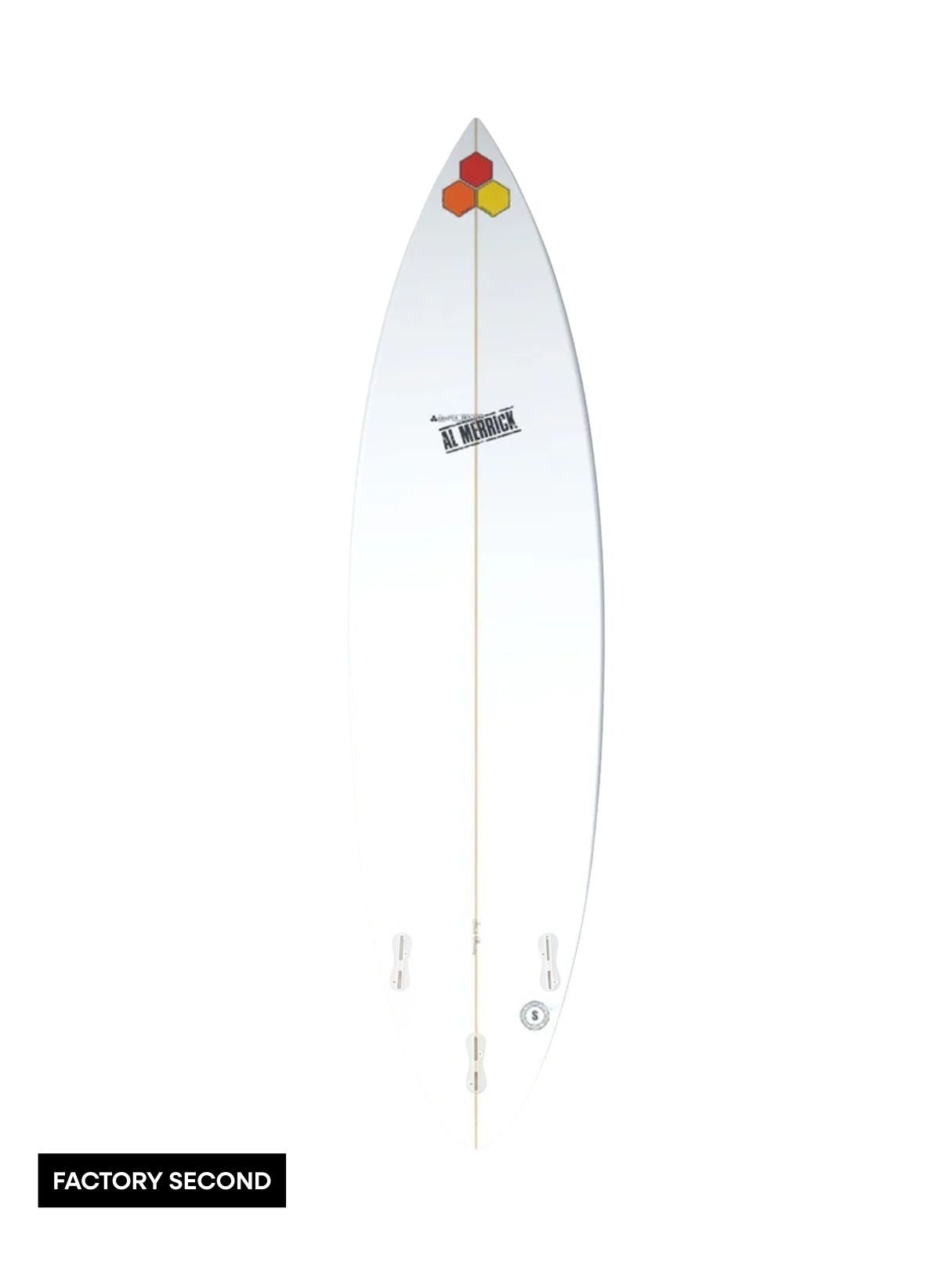 Black Beauty 6'3" x 18 3/4" X  2 1/2" - 30.00L, Round Pin, 3x  FCS 2 Fin Boxes, PU - ID:916404